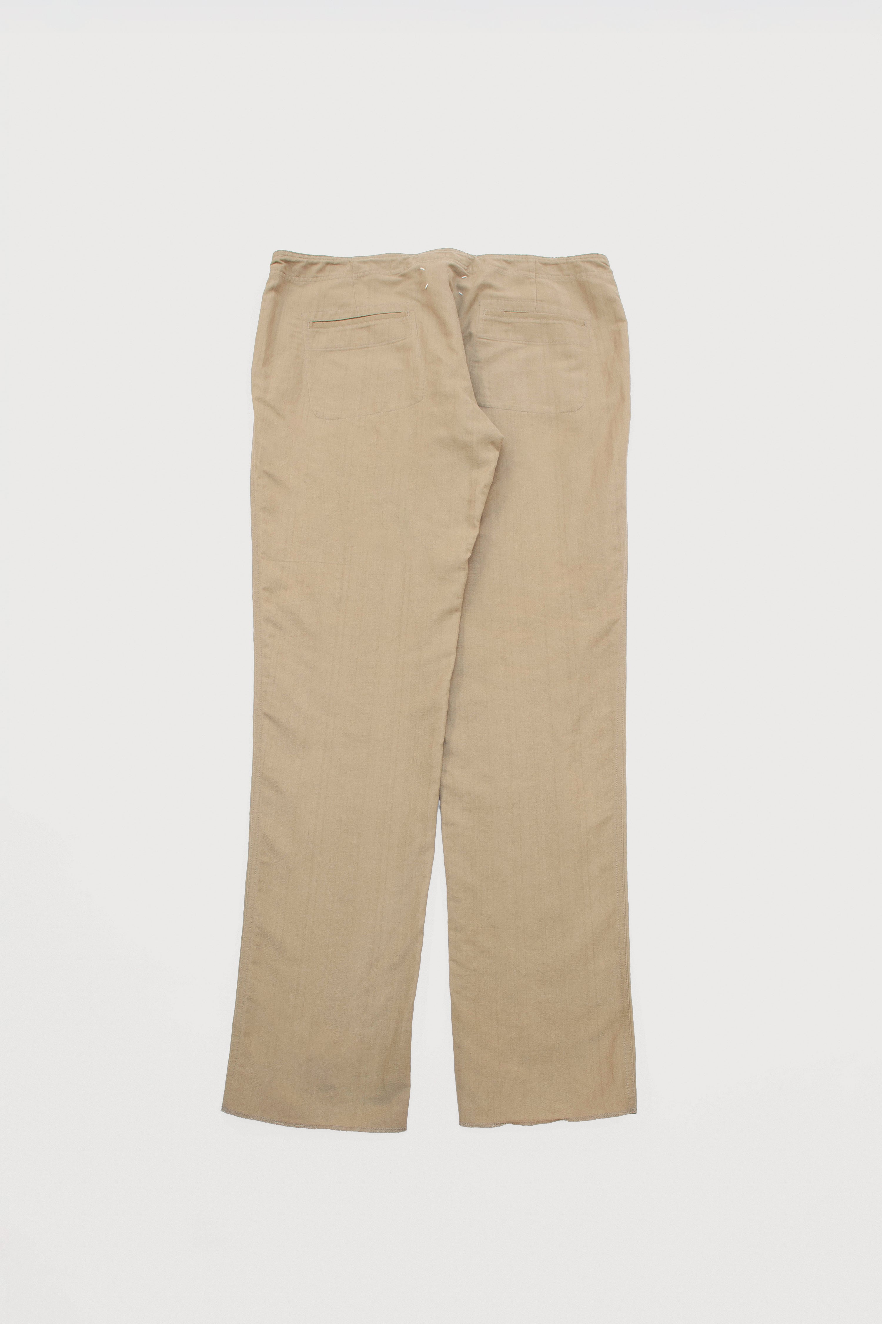 BEIGE TROUSERS