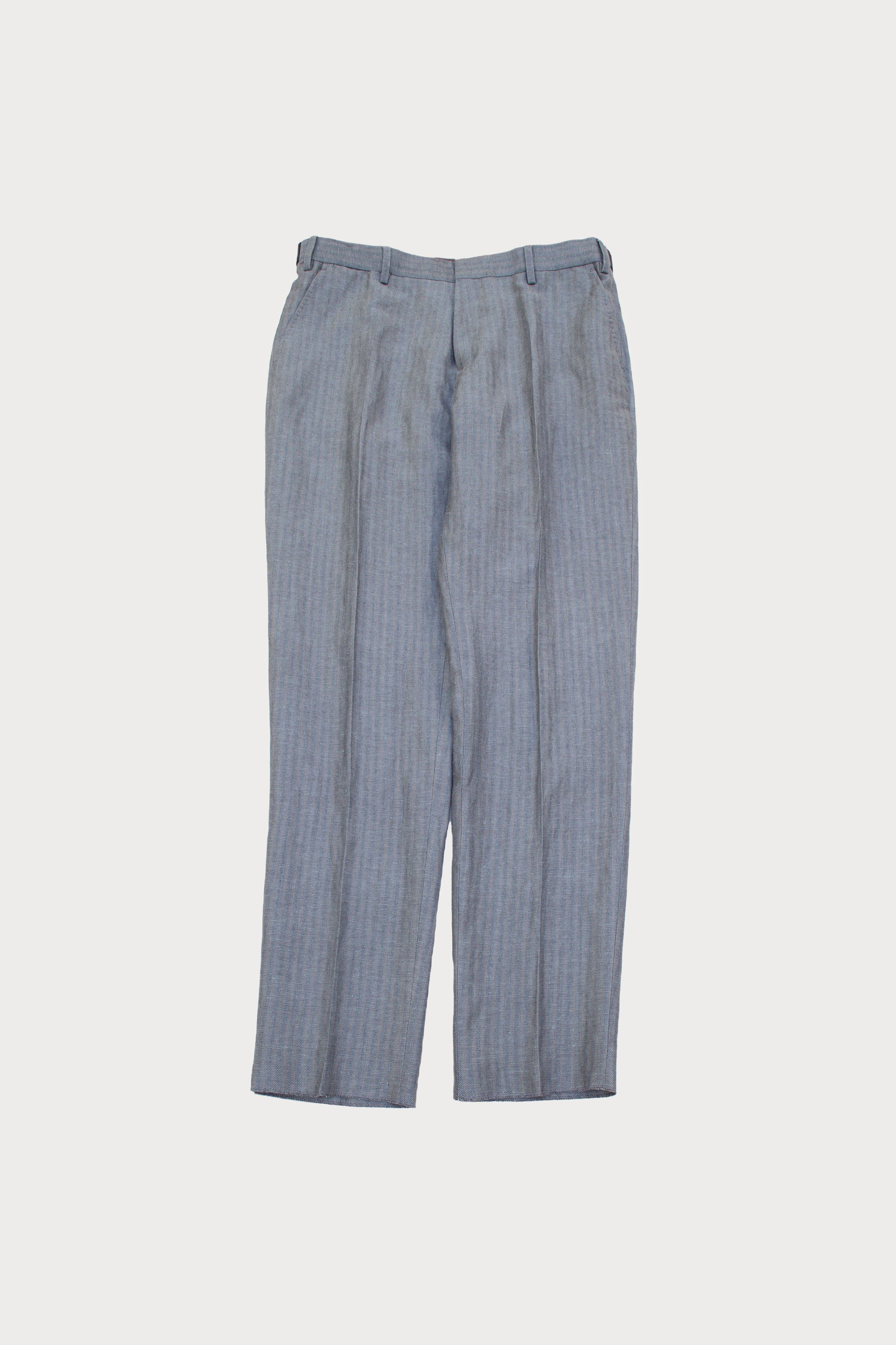 LINEN WOOL TROUSERS