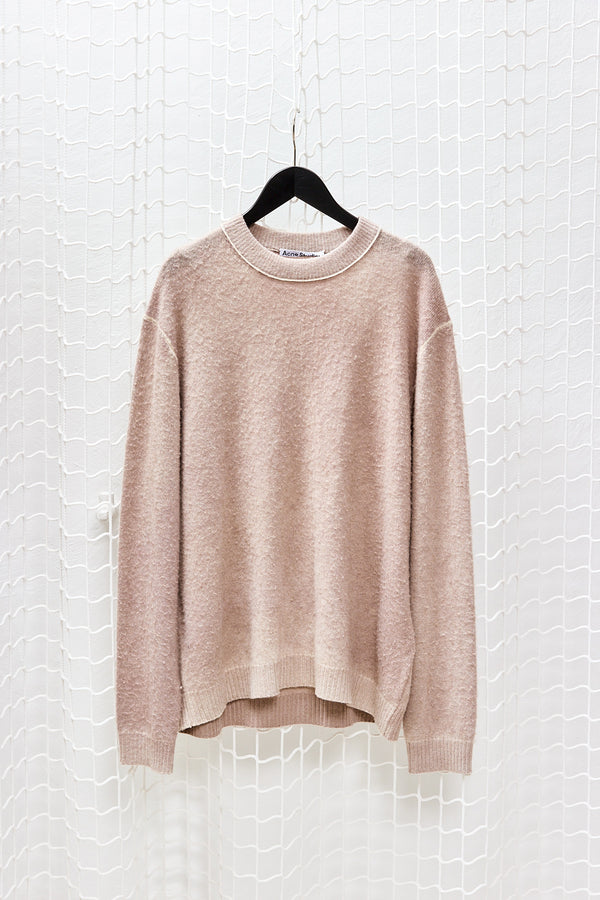 Beige Roundneck Knit