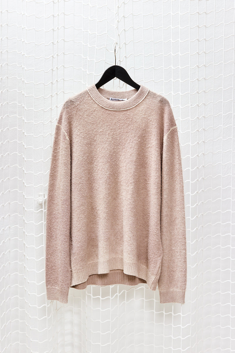 Beige Roundneck Knit