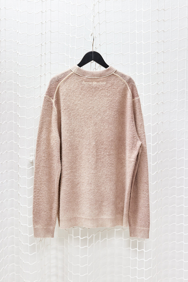 Beige Roundneck Knit