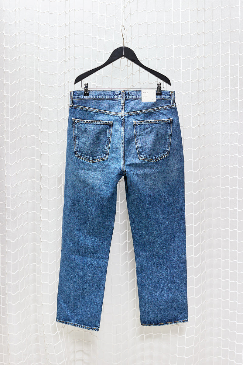 Blacktea 90ies Pinchwaist Highrise Straight Jean