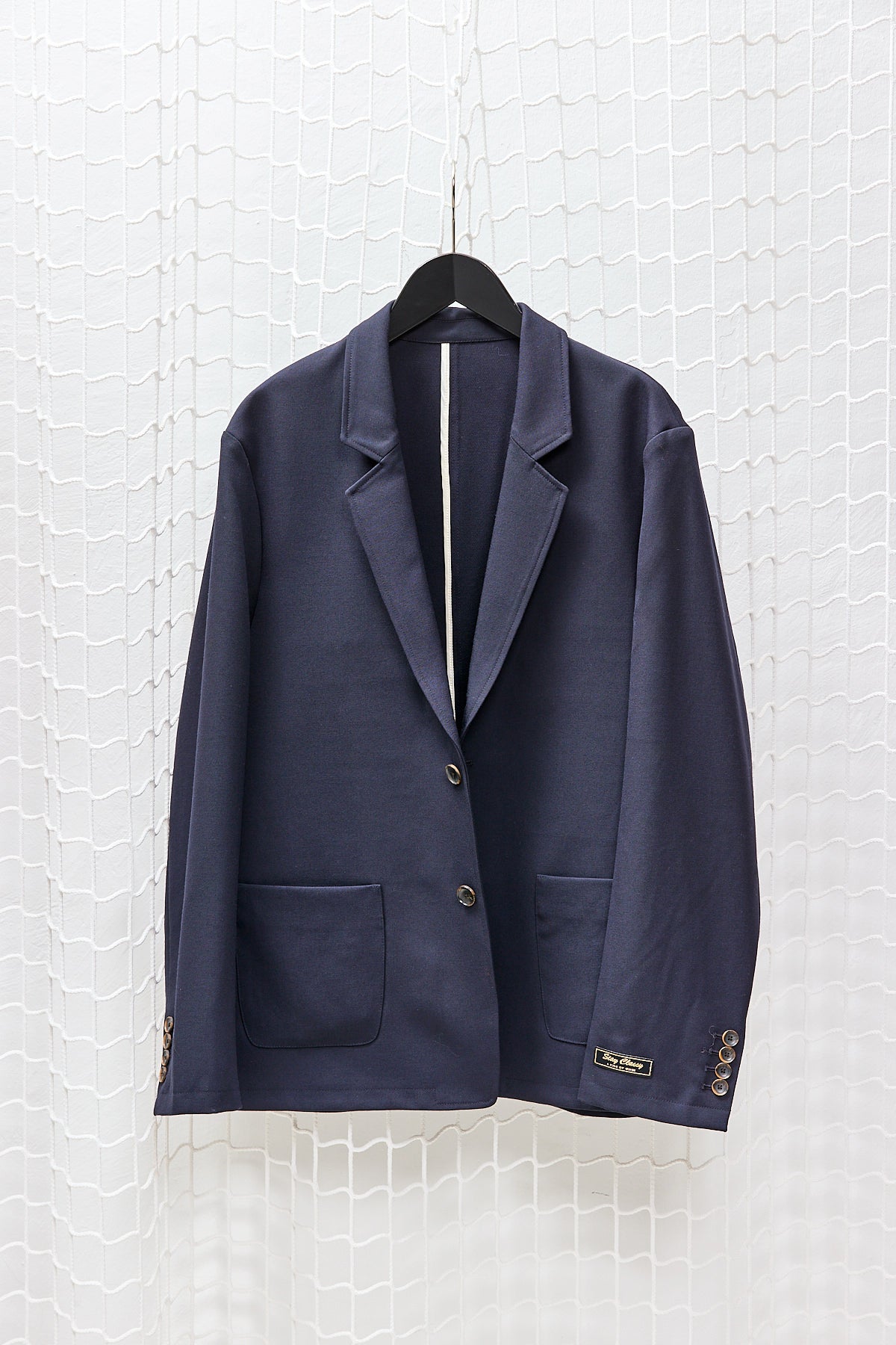 Navy Wool Blazer