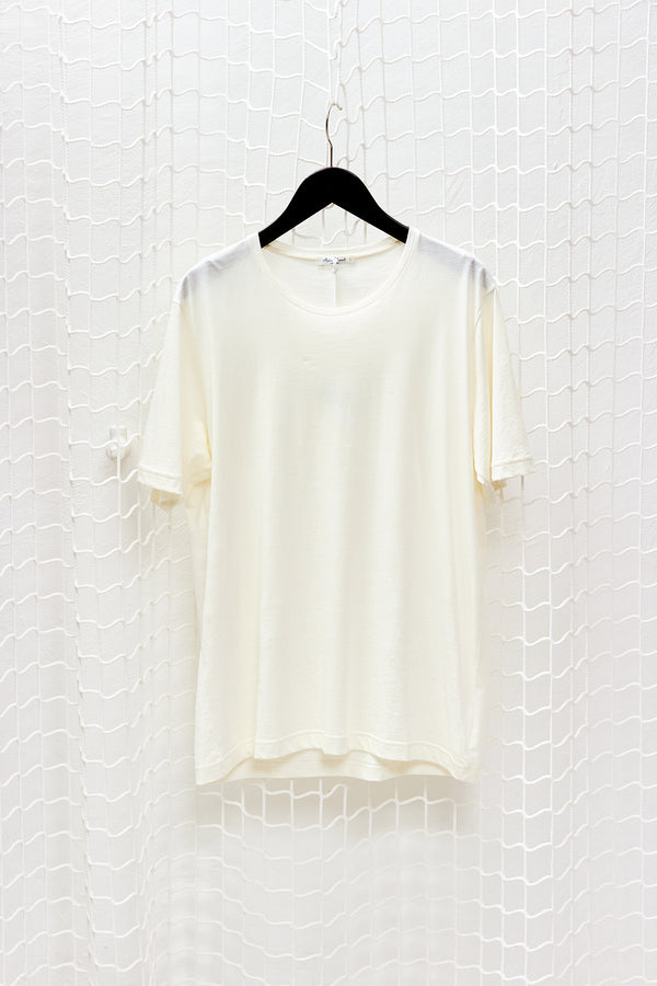 Egon 50 Ecru Cotton T-shirt