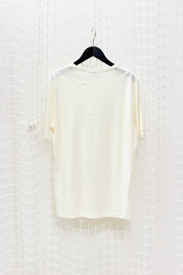 Egon 50 Ecru Cotton T-shirt