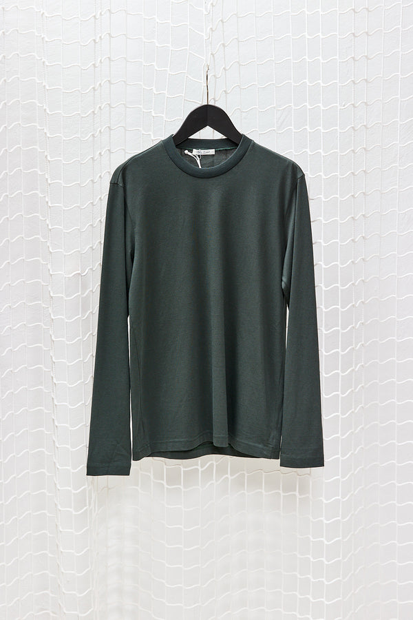 Marino Blue Cotton Longsleeve