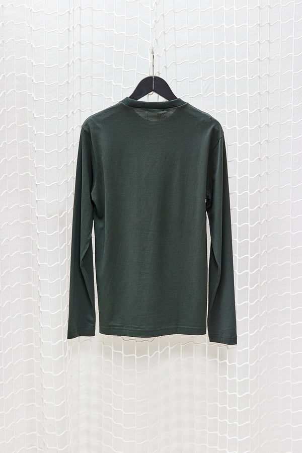 Marino Blue Cotton Longsleeve