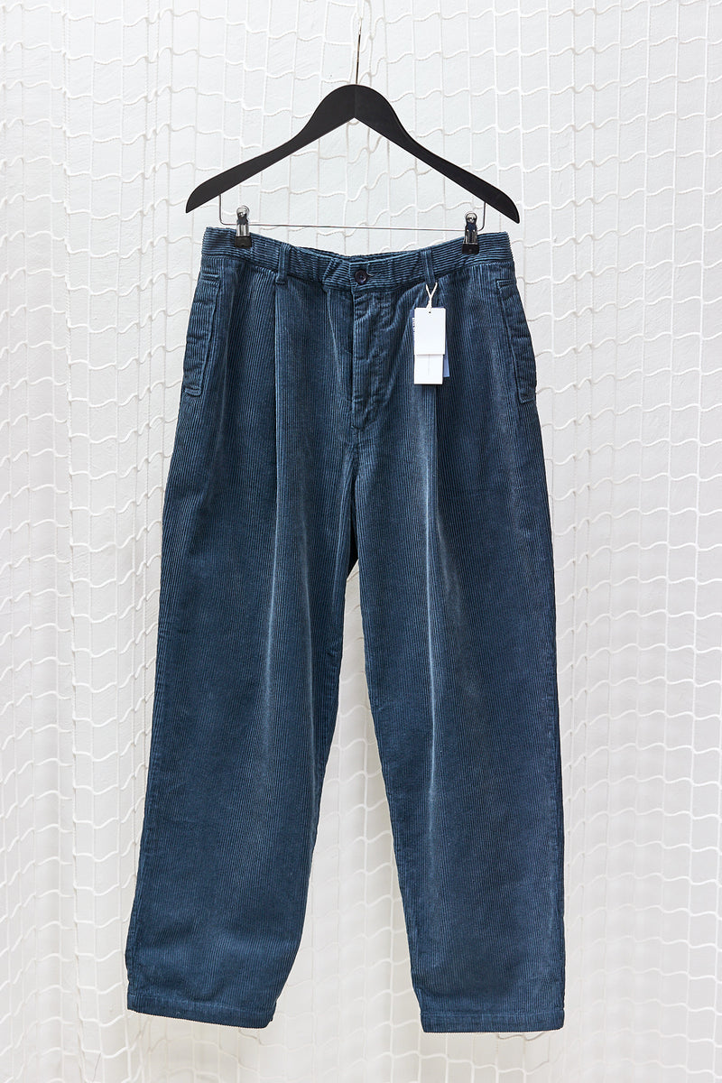 Teal Blue Cord Trouser