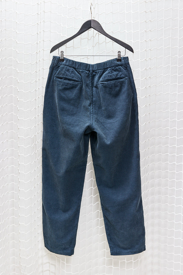 Teal Blue Cord Trouser