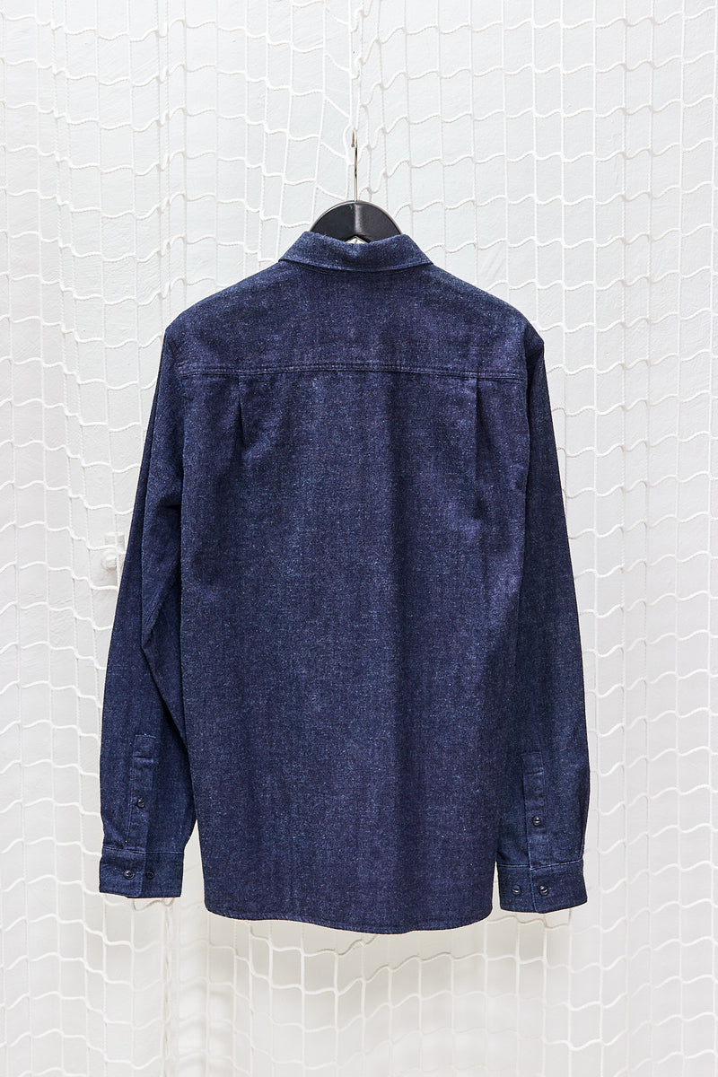 Indigo Cotton Shirt