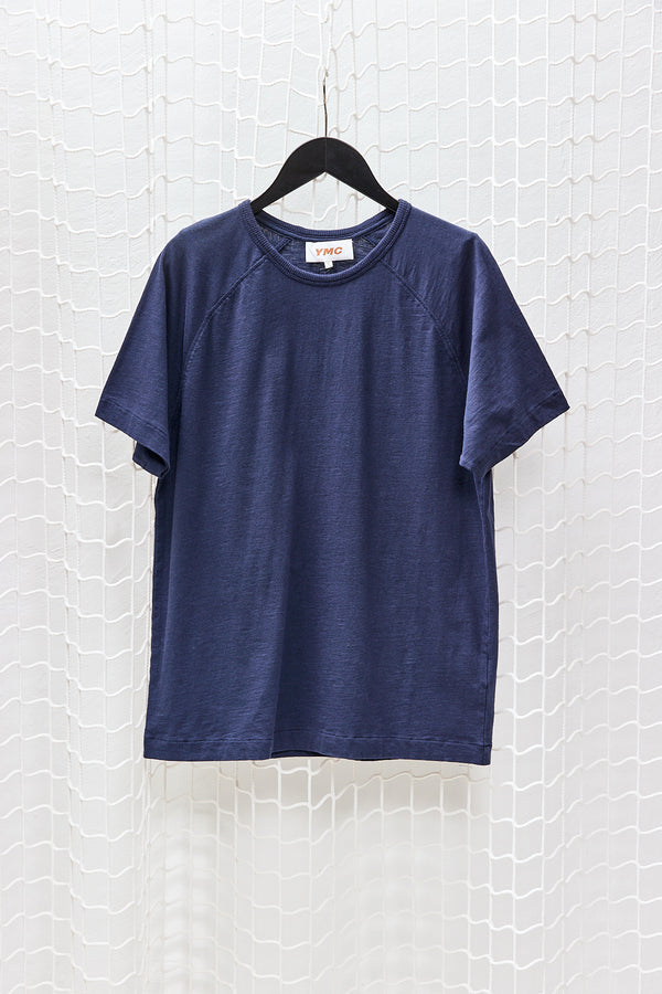 Navy Cotton Television T-shirt