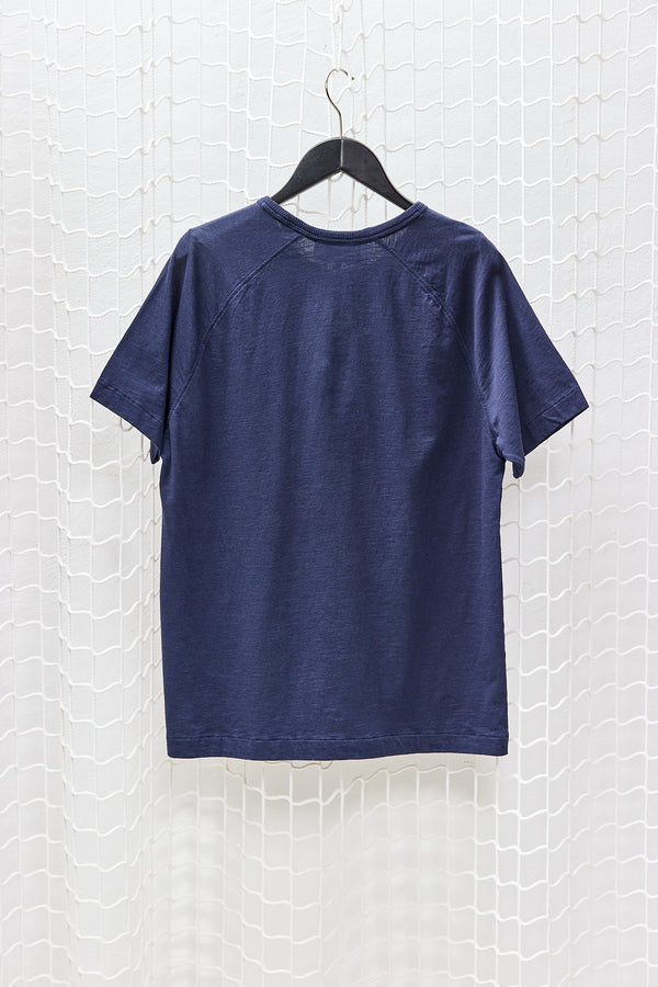 Navy Cotton Television T-shirt