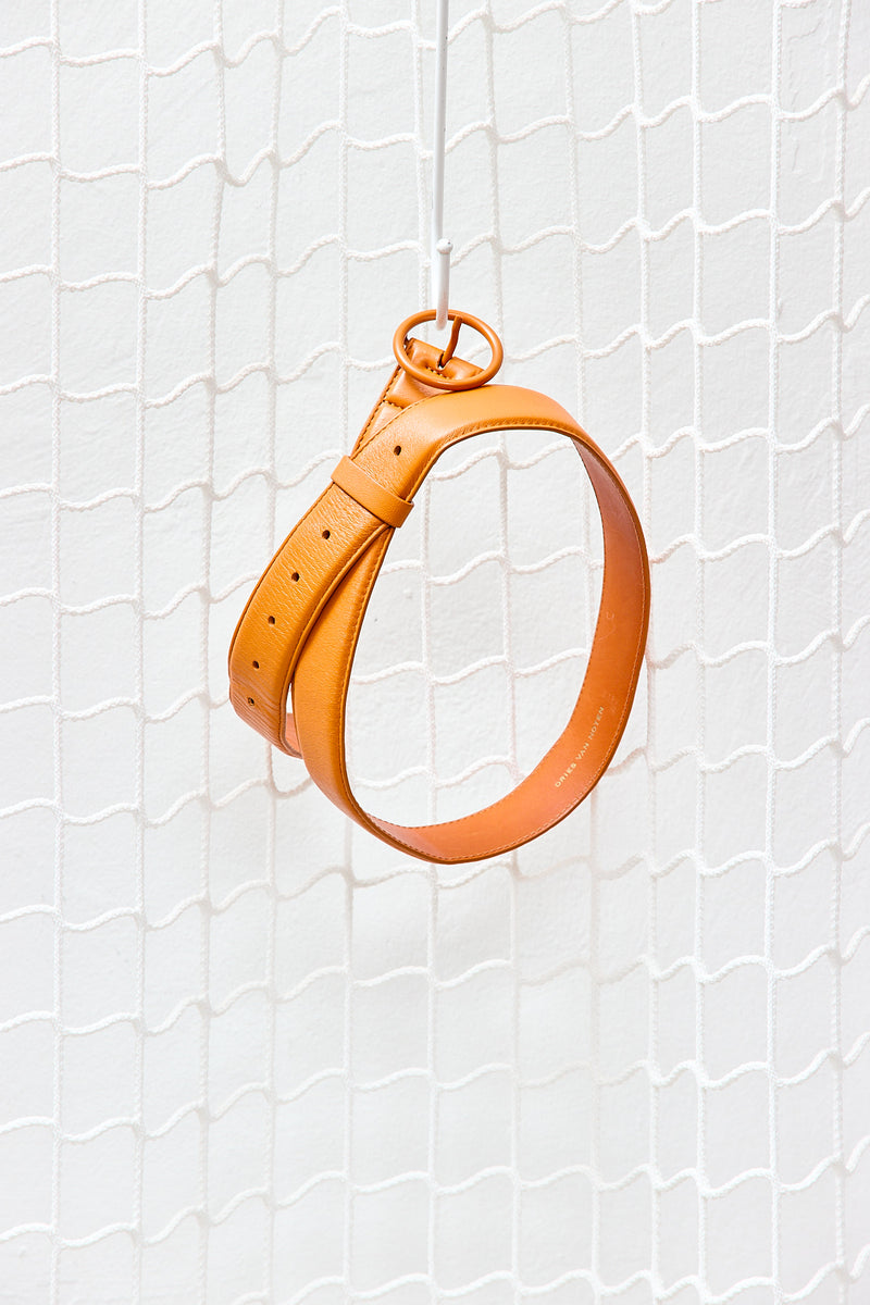 Cognac Leather Belt