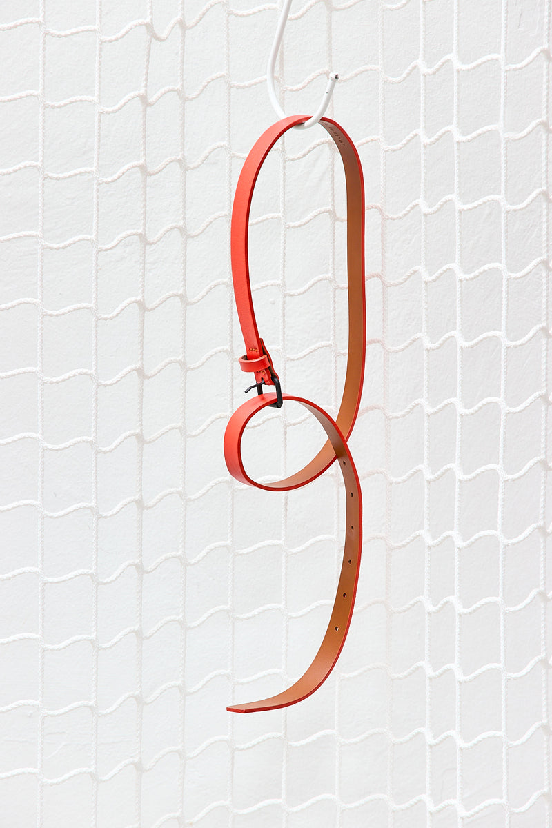 Rust Leather Belt