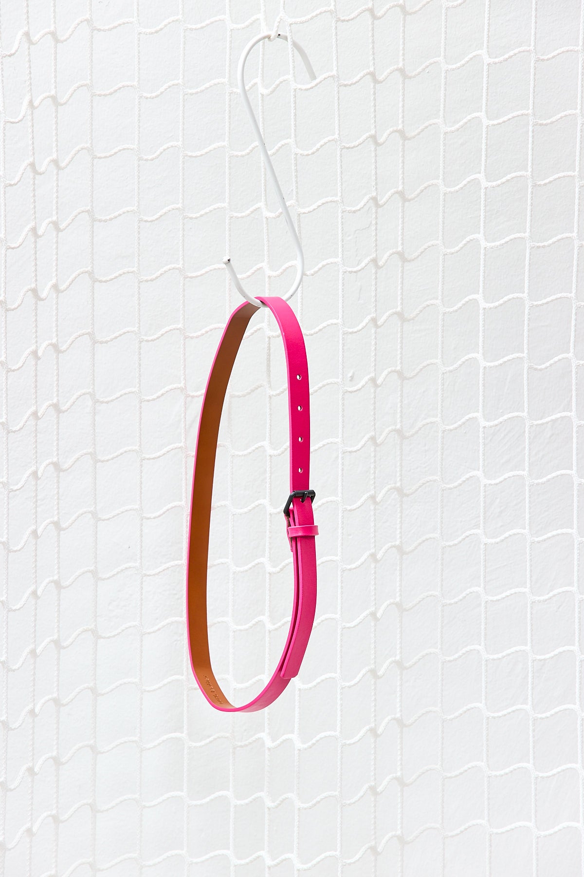 Pink Lether Belt