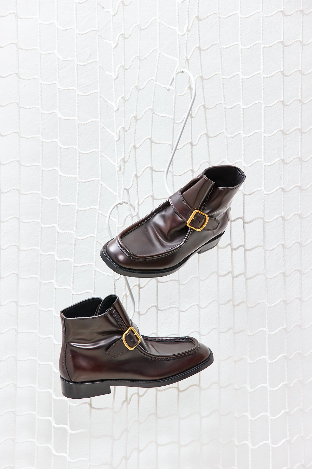 Darkbrown Moctoe Monkstrap Ankleboot