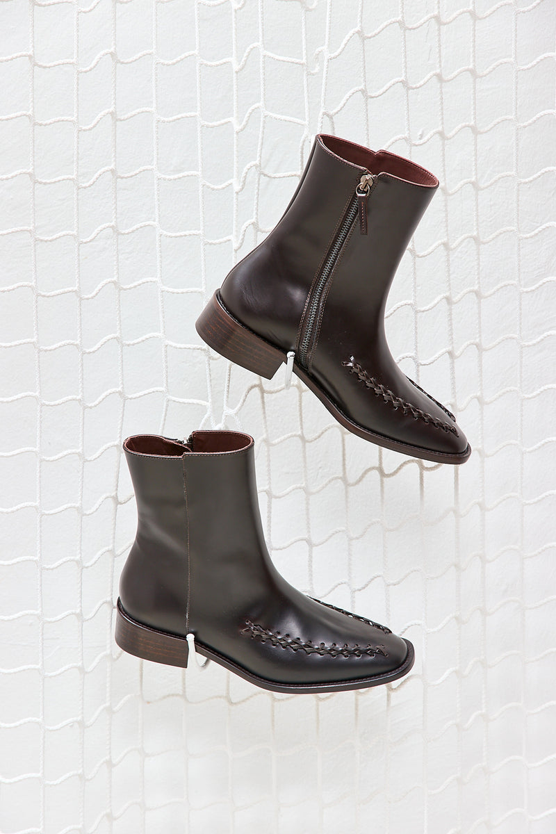 Dark Brown Ankle Boot