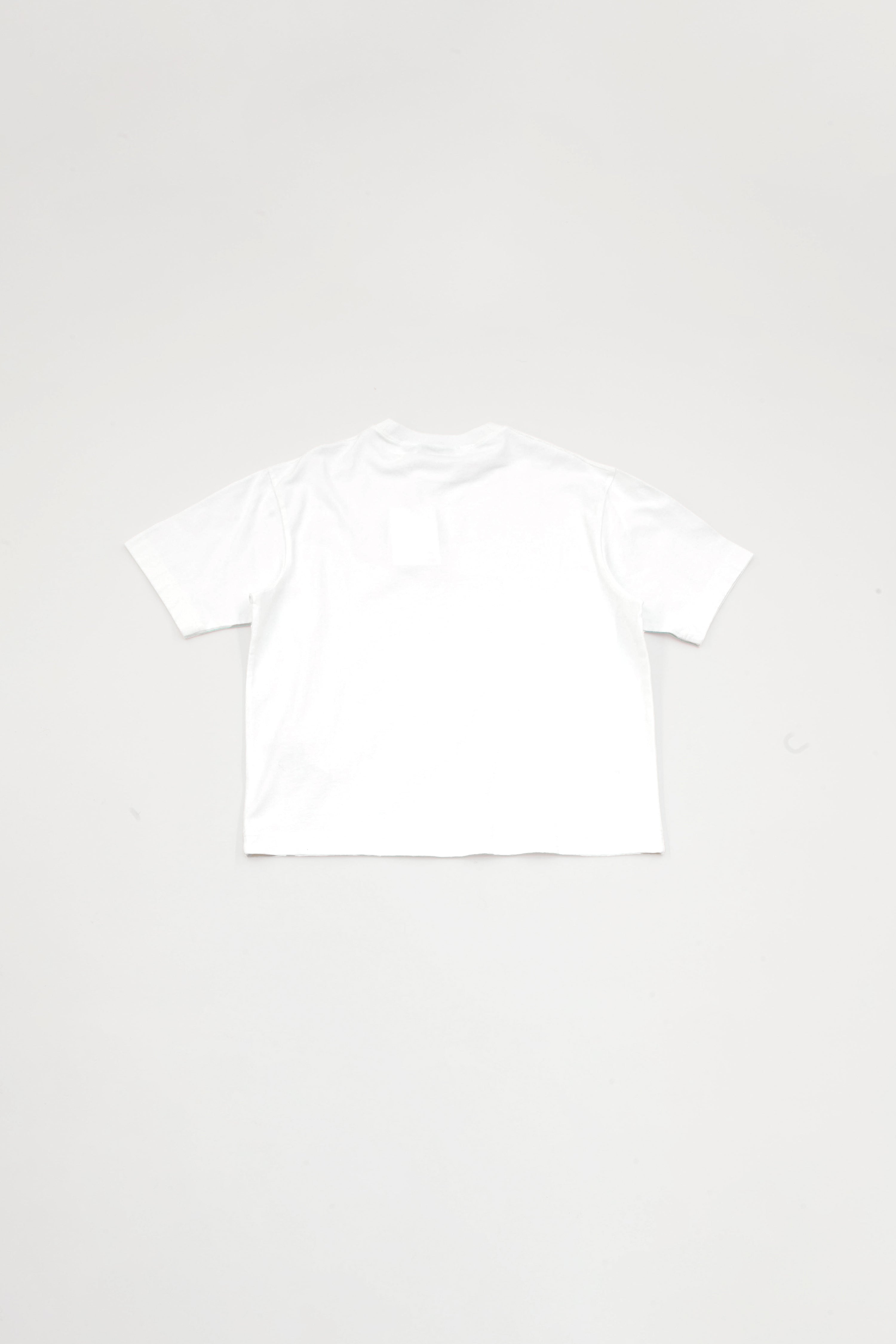 WHITE  LOGO T-SHIRT