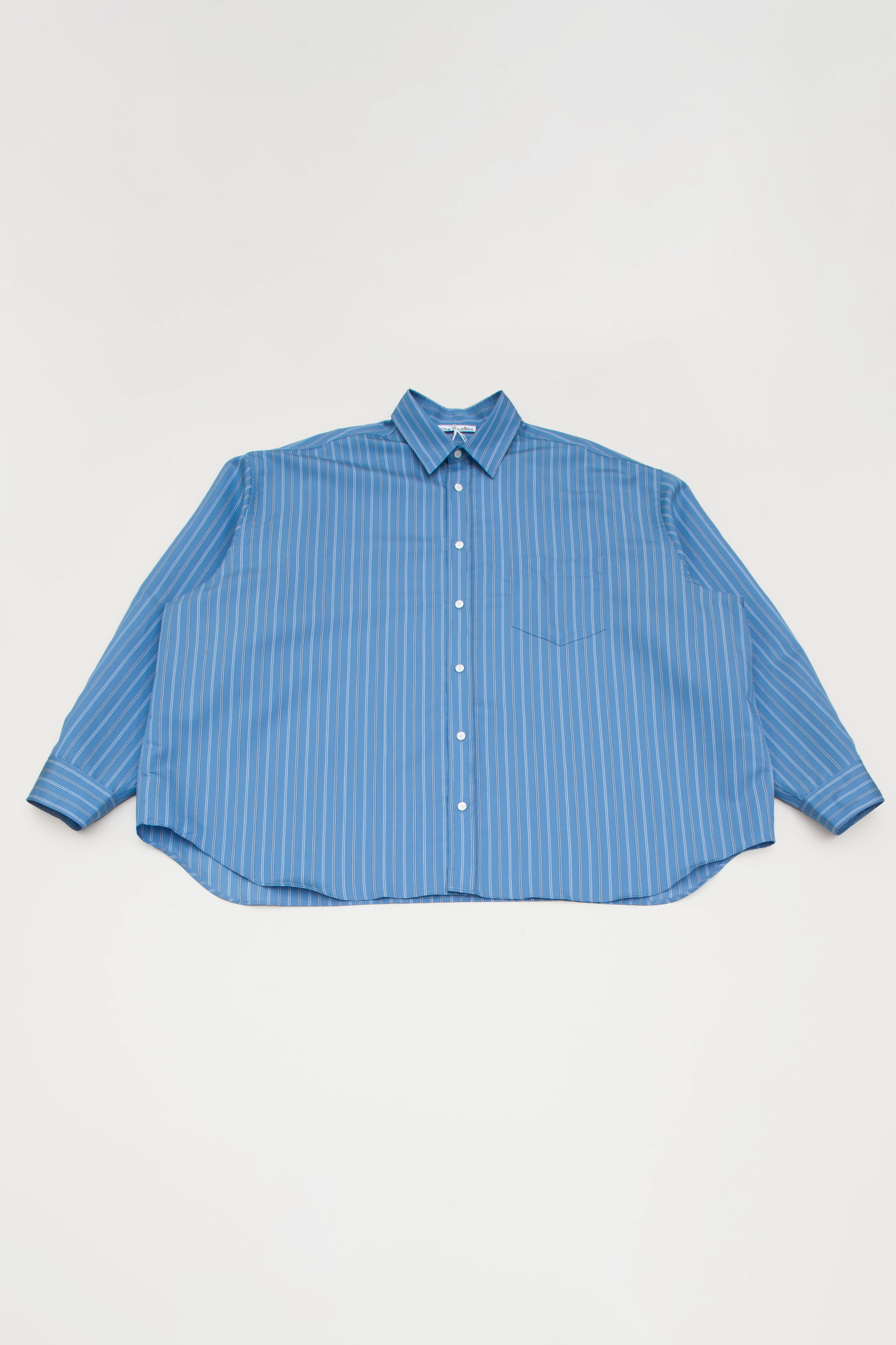 BLUE STRIPED SHIRT