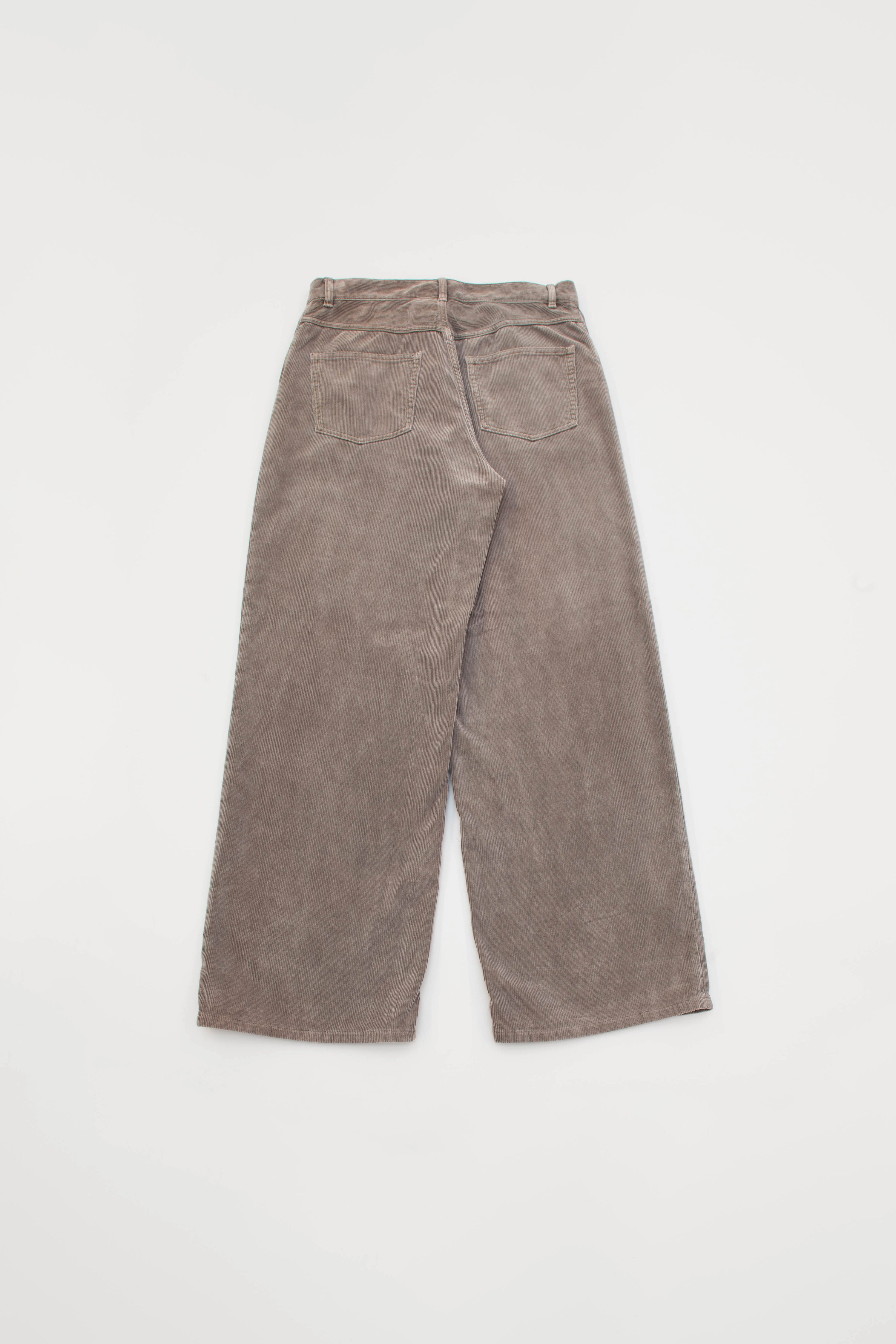 PIGMENT DYED CORDUROY PANTS