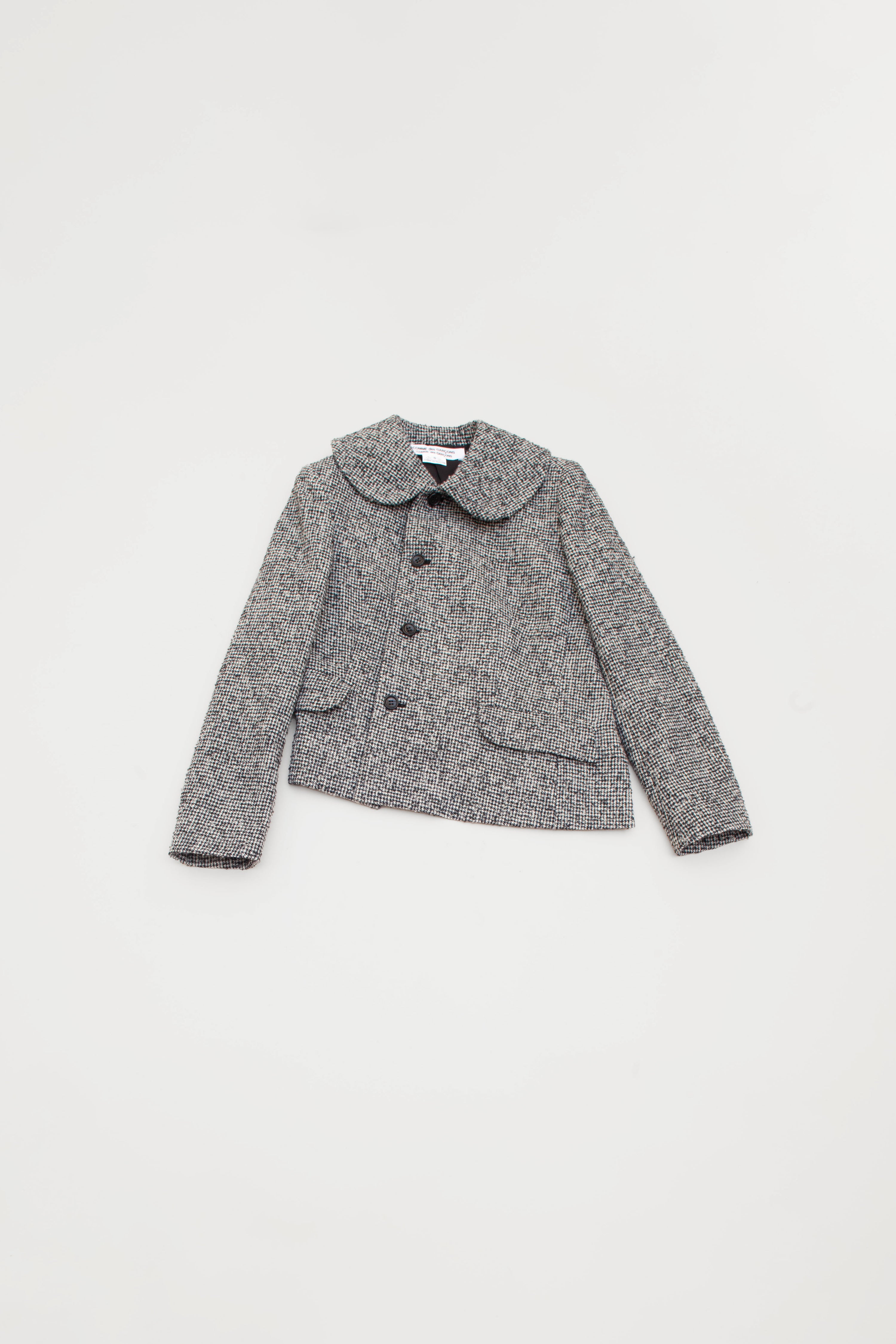 ASYMMETRICAL WOOL JACKET
