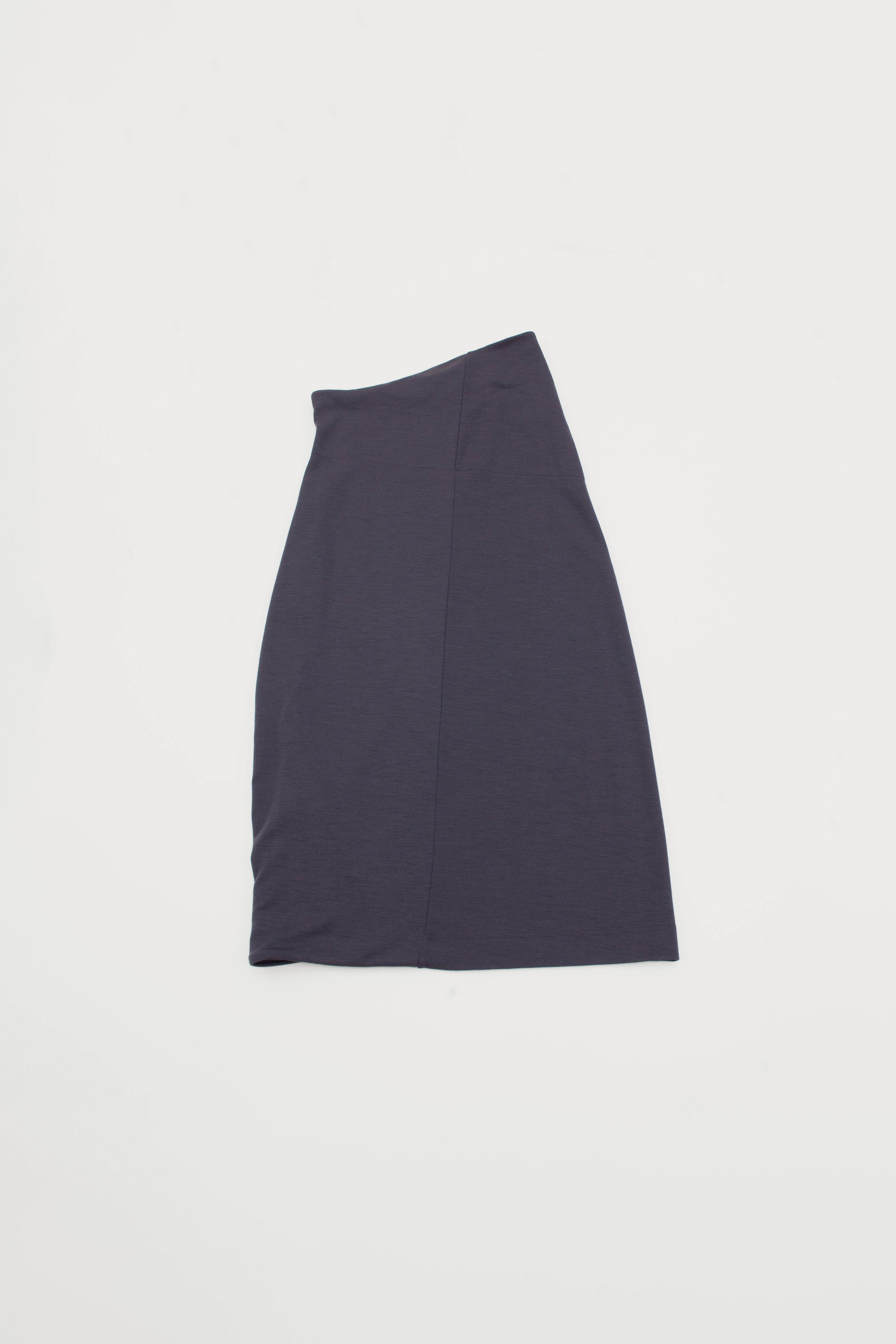 TWISTED HEM SKIRT