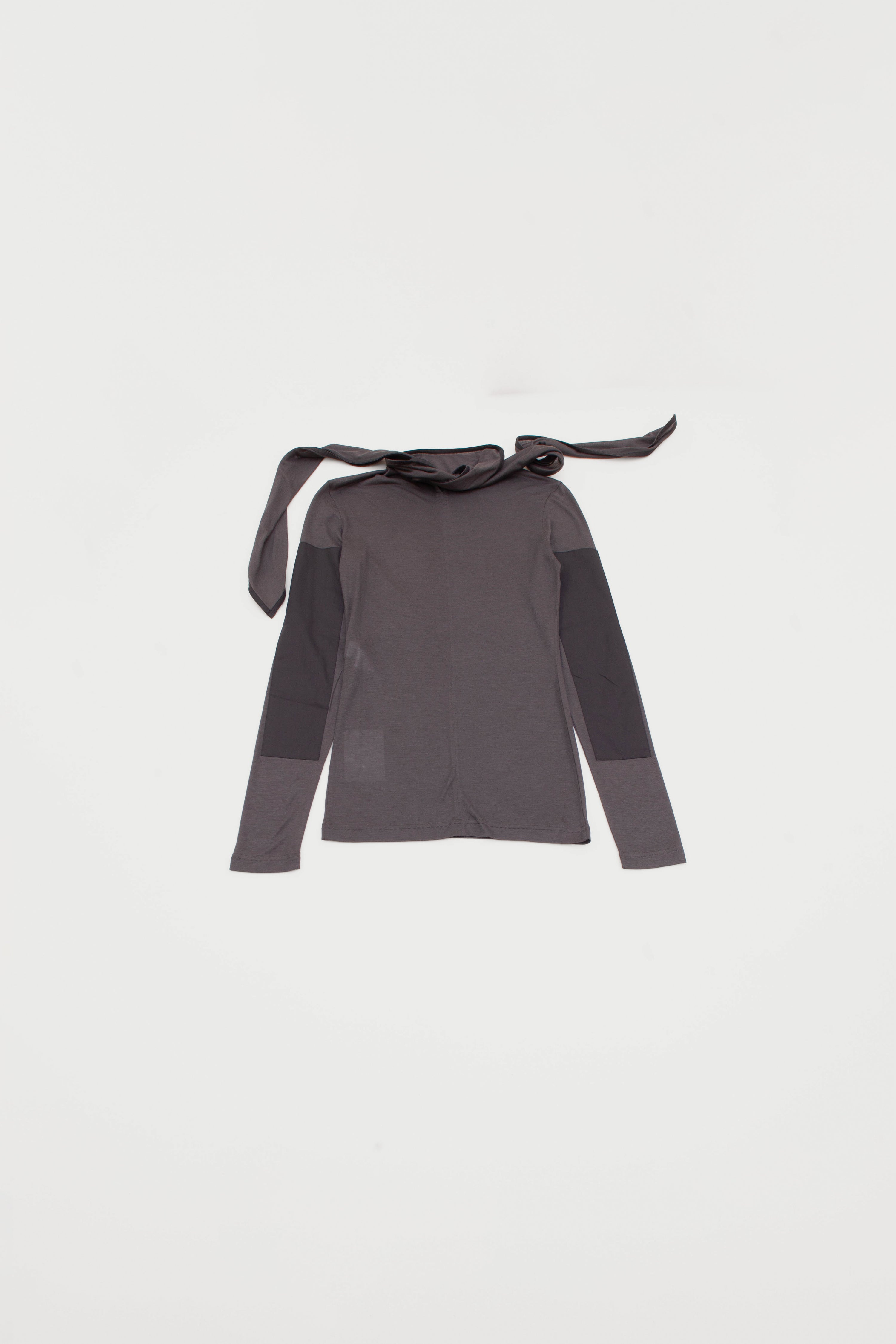 FOULARD TOP WITH PATCHS