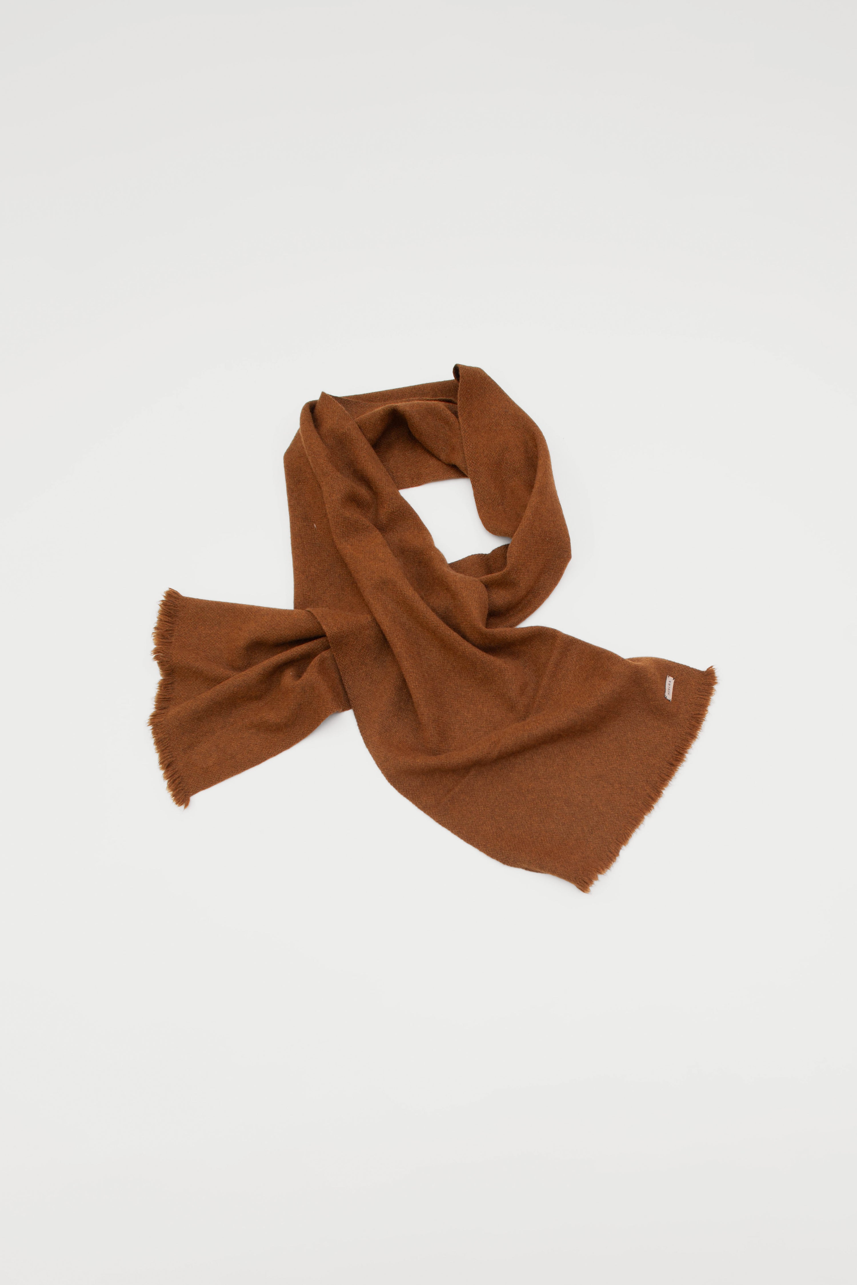 NUT SHELL CLASSIC SKINNY BRAIDED SCARF