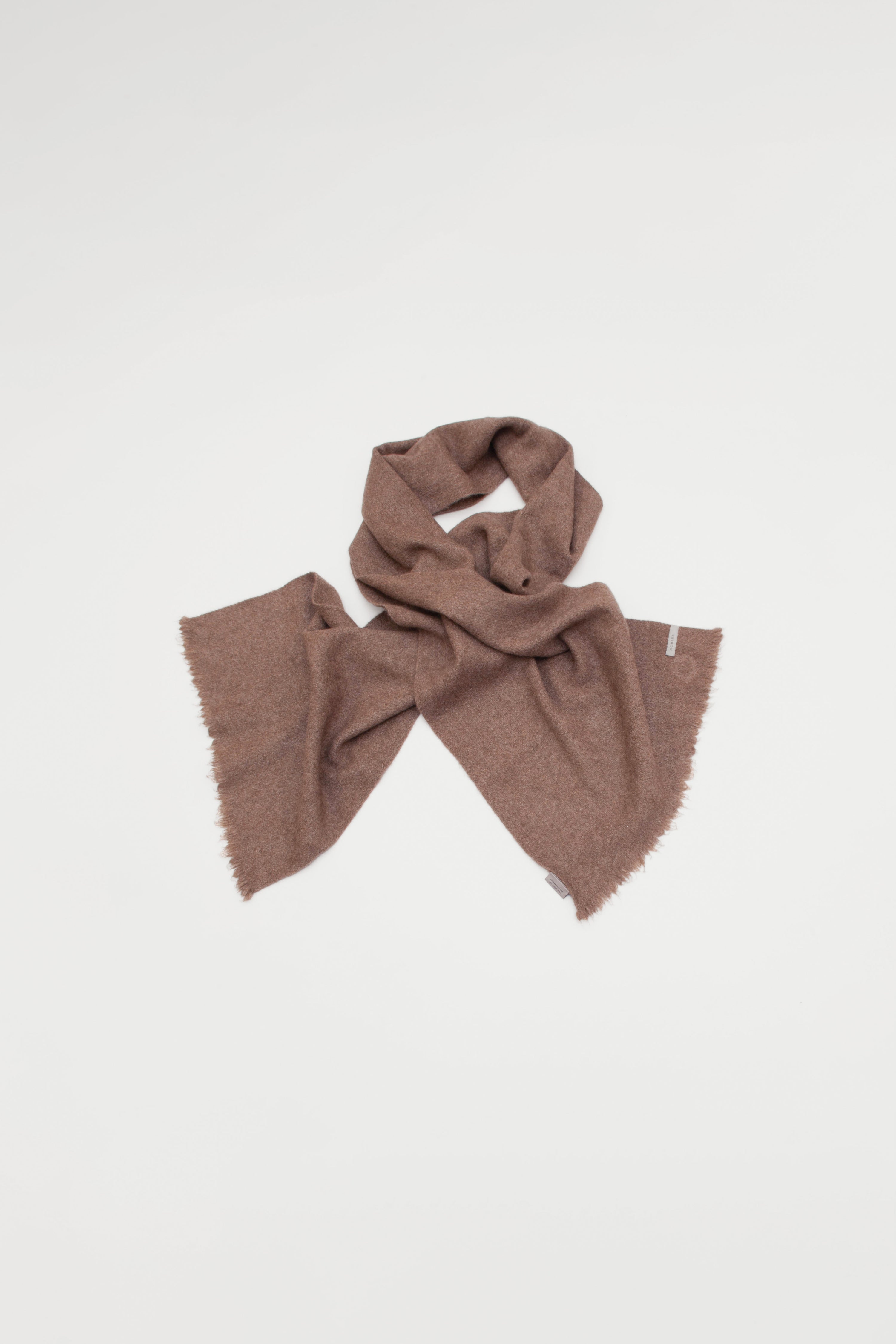 YAK CLASSIC SKINNY BRAIDED SCARF