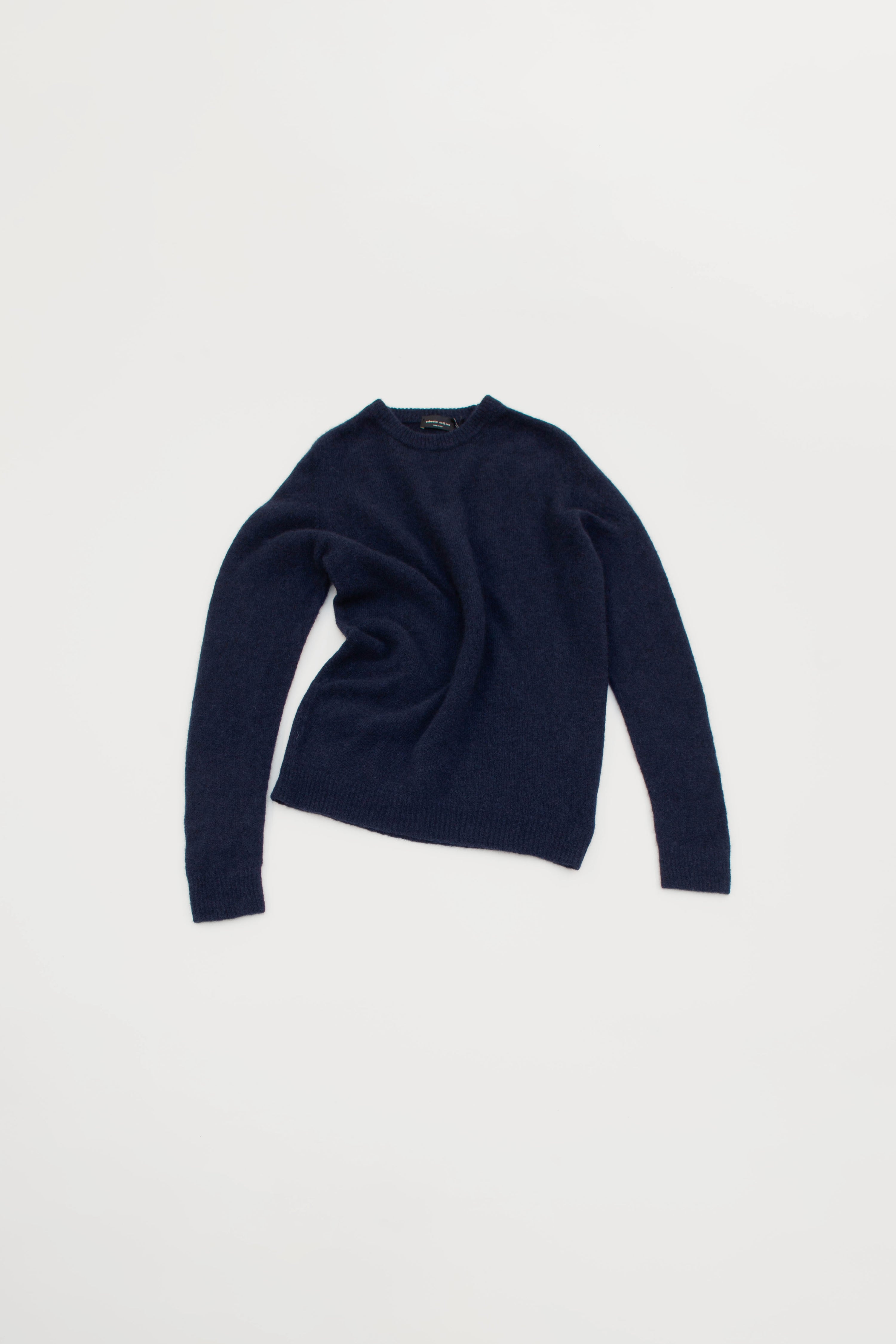 ROUNDNECK CASHMERE-SILK MIX