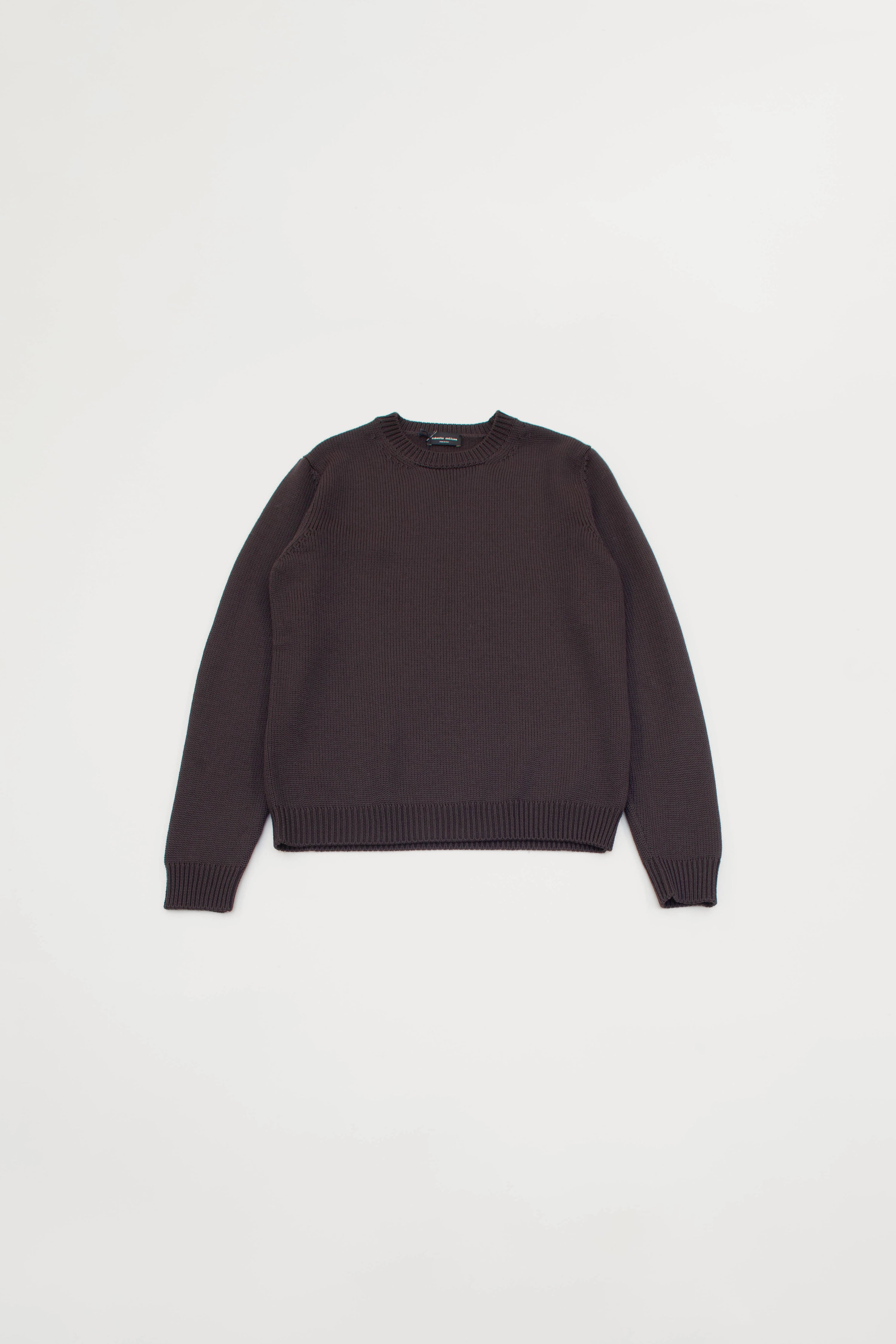 ROUNDNECK SWEATER BROWN