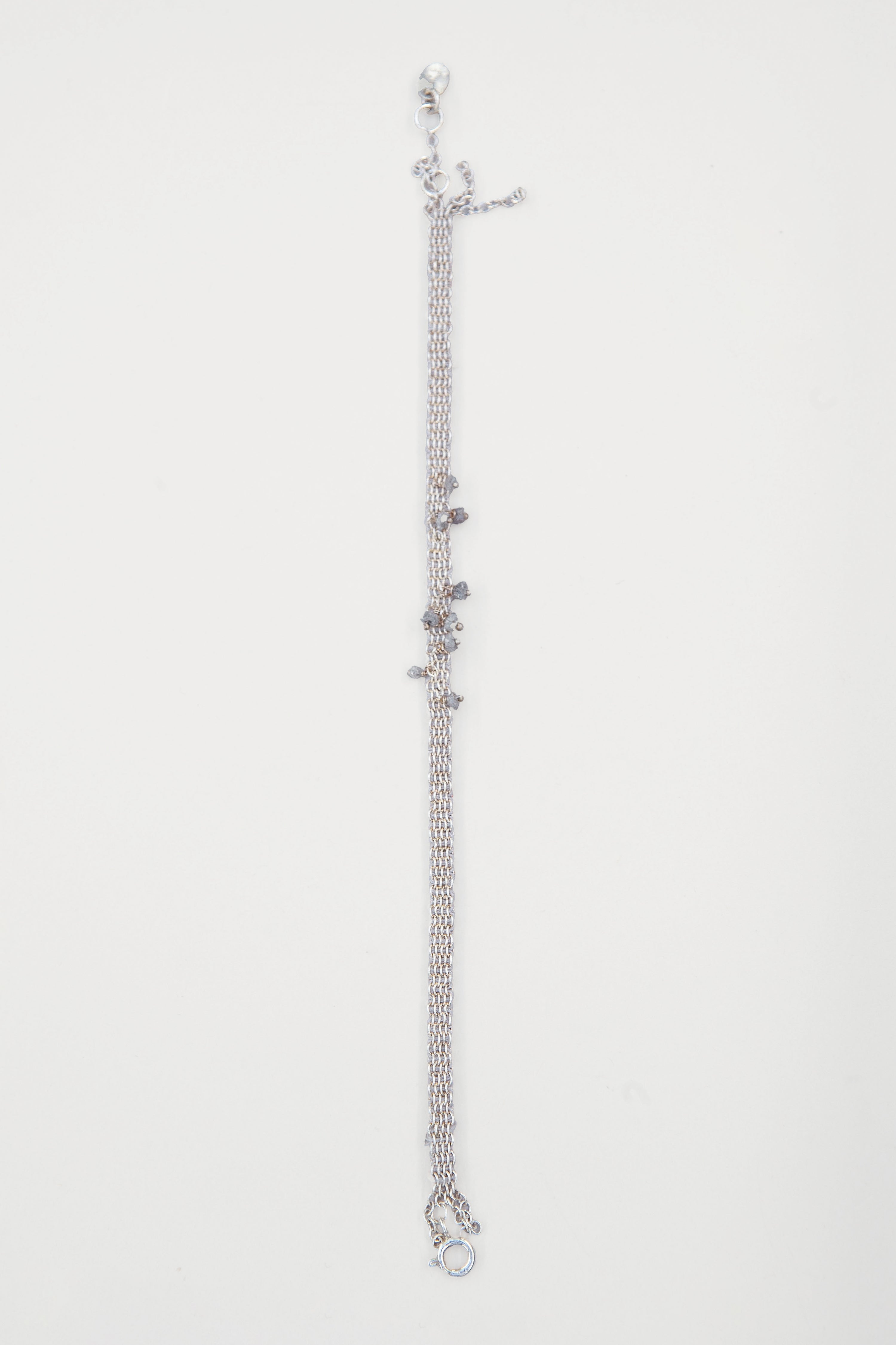 SILVER & RAW DIAMONDS