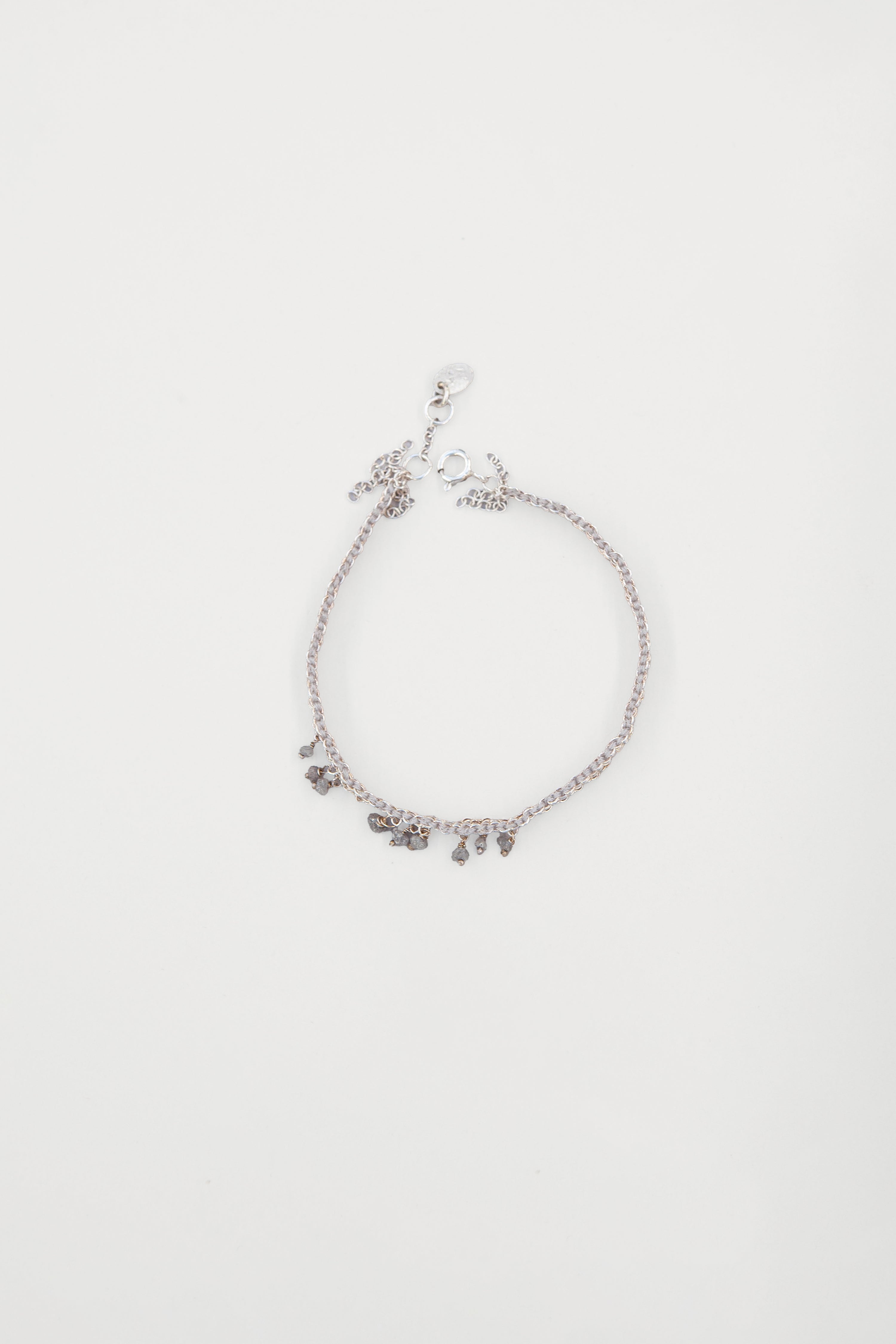 SILVER & RAW DIAMONDS