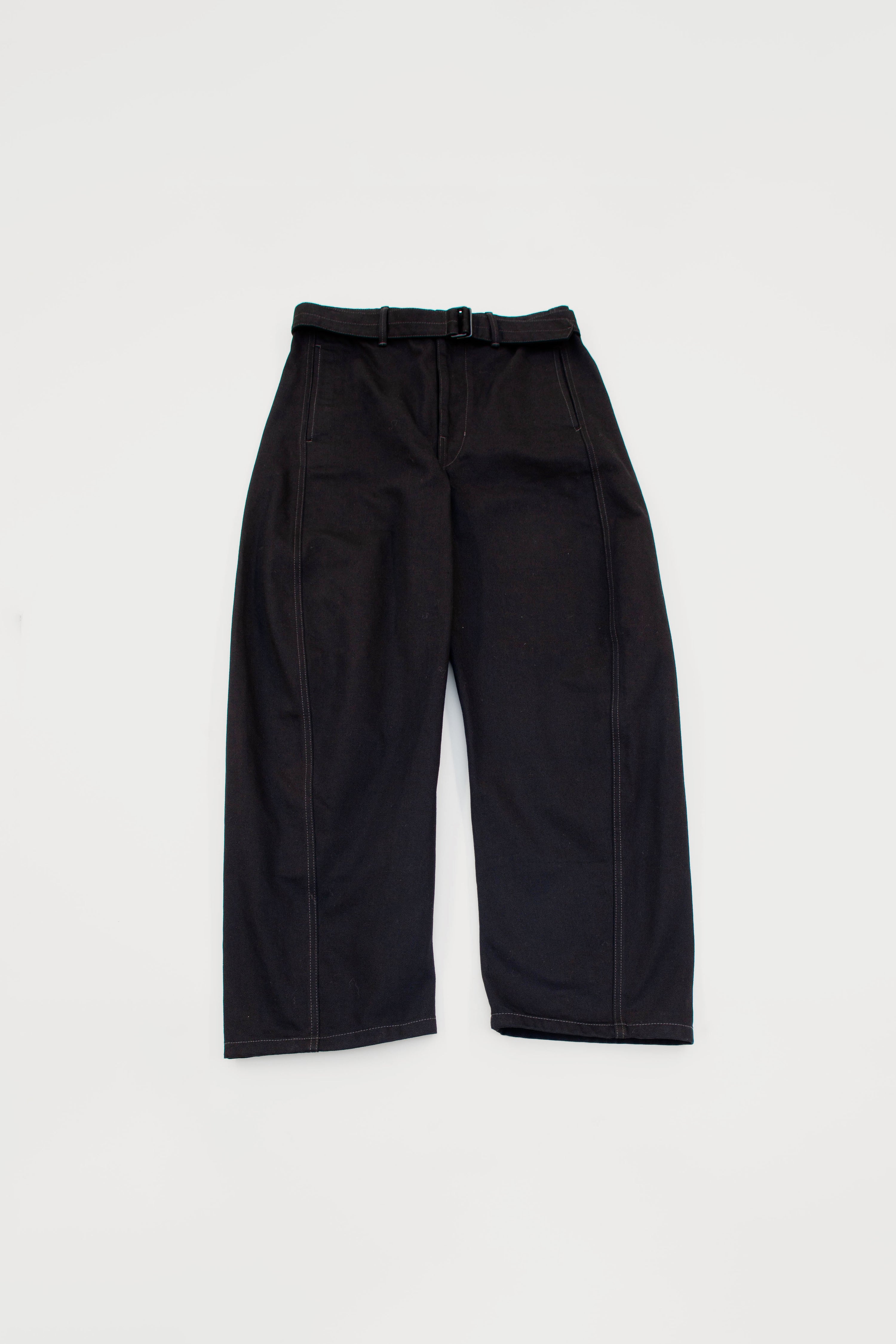 TWISTED BELTED PANTS