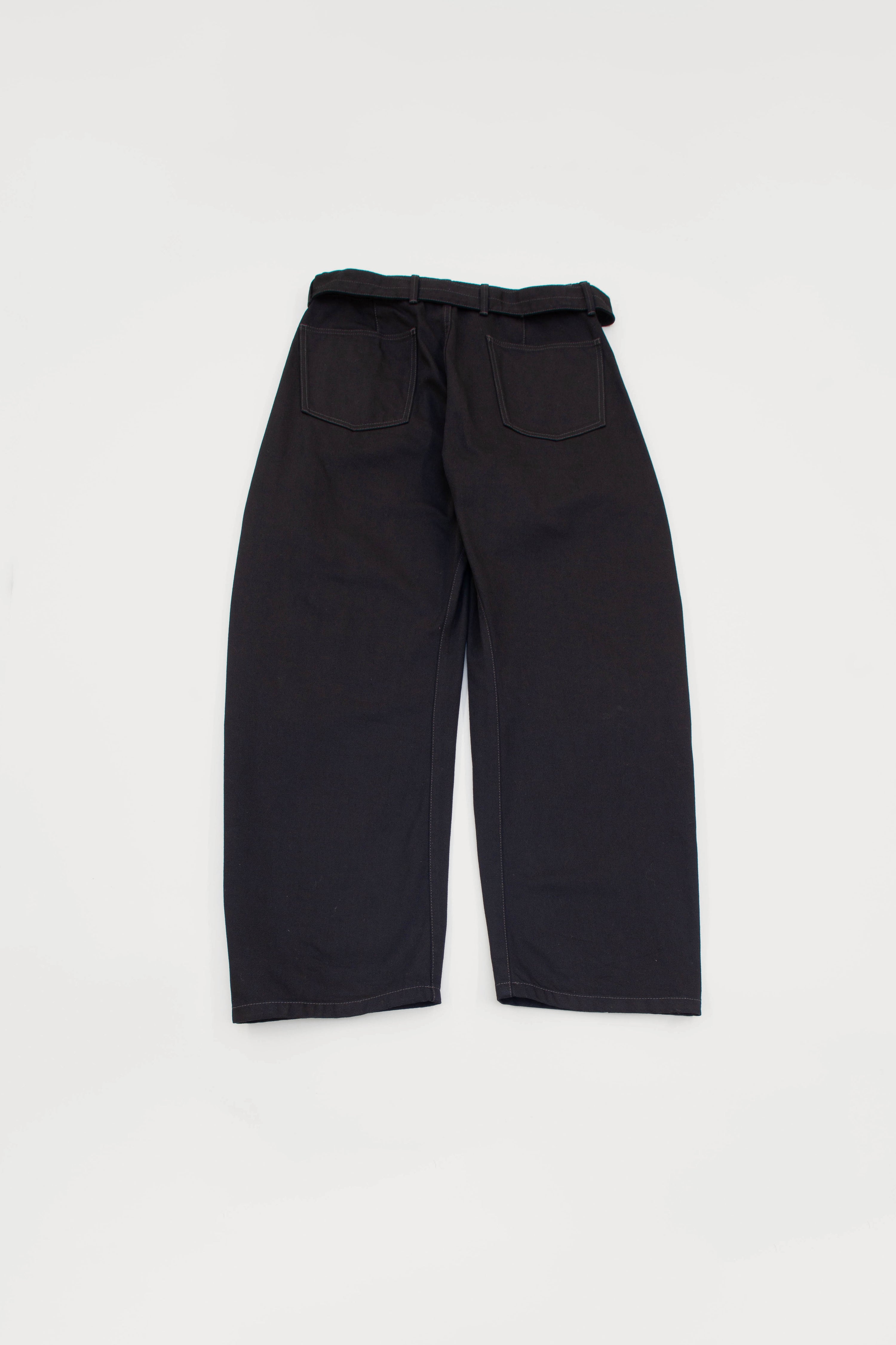 TWISTED BELTED PANTS