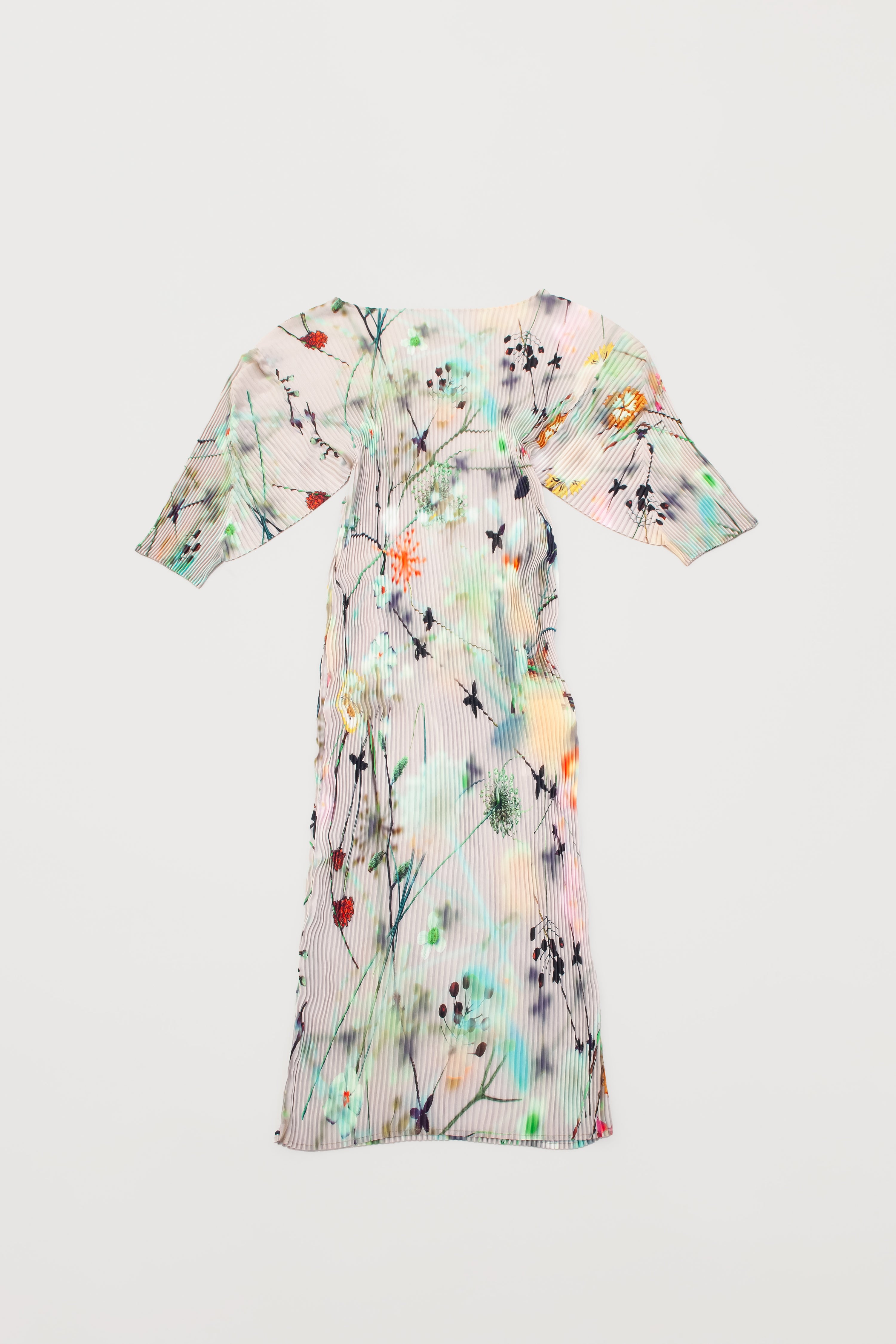 LEILA PLEATED DRESS