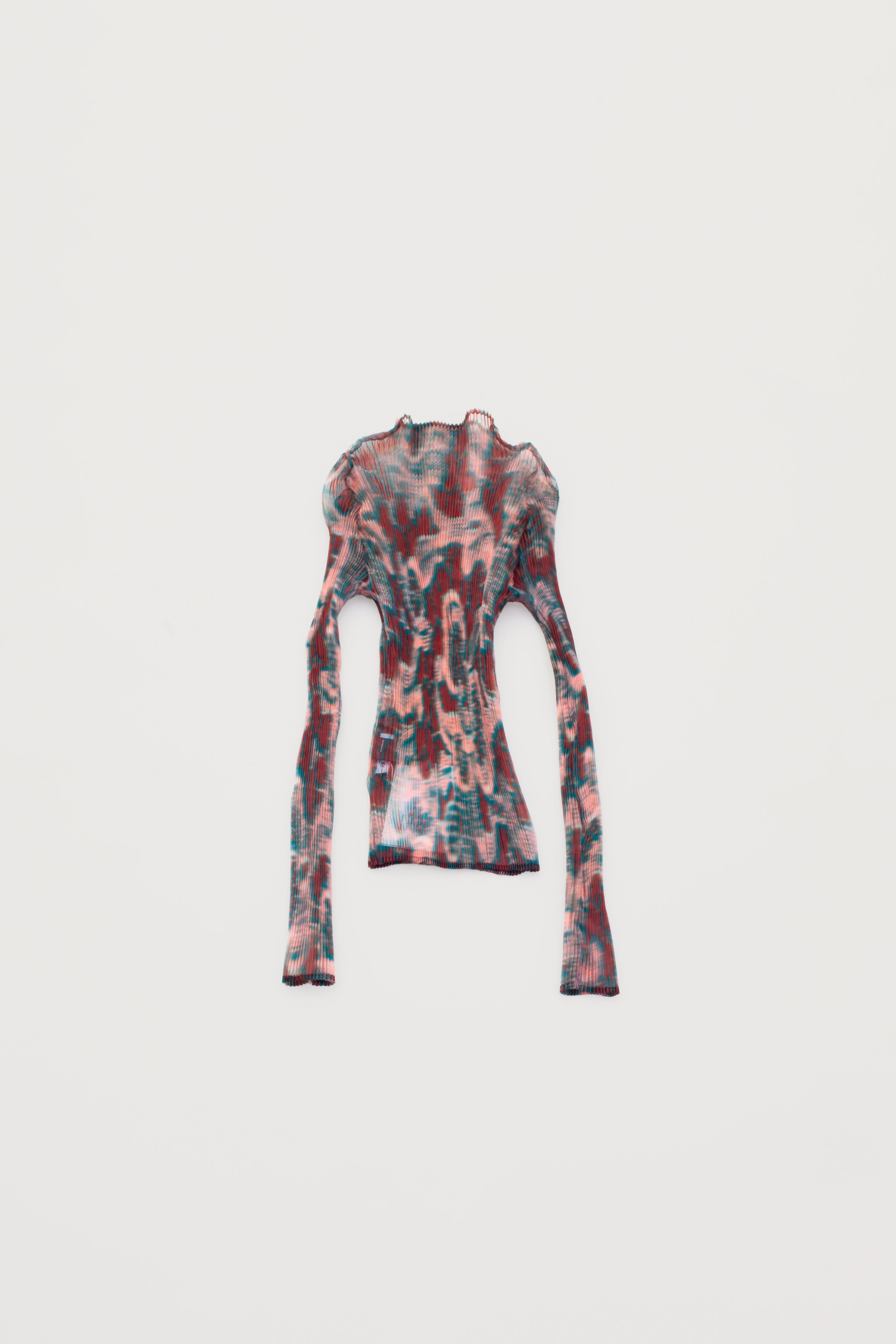 LEE TRANSPARENT PLEATED TOP