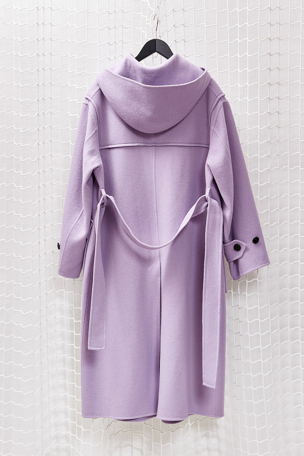 Lilac Hooded Coat