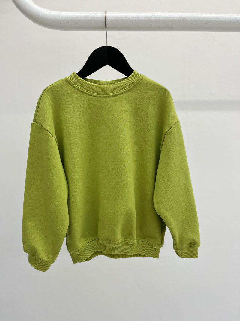 Finna Sweater in Grass Green