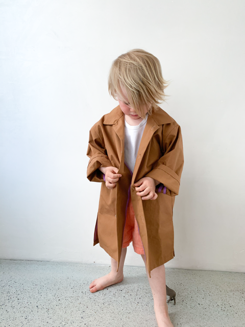 Gwentin Trenchcoat in Cognac