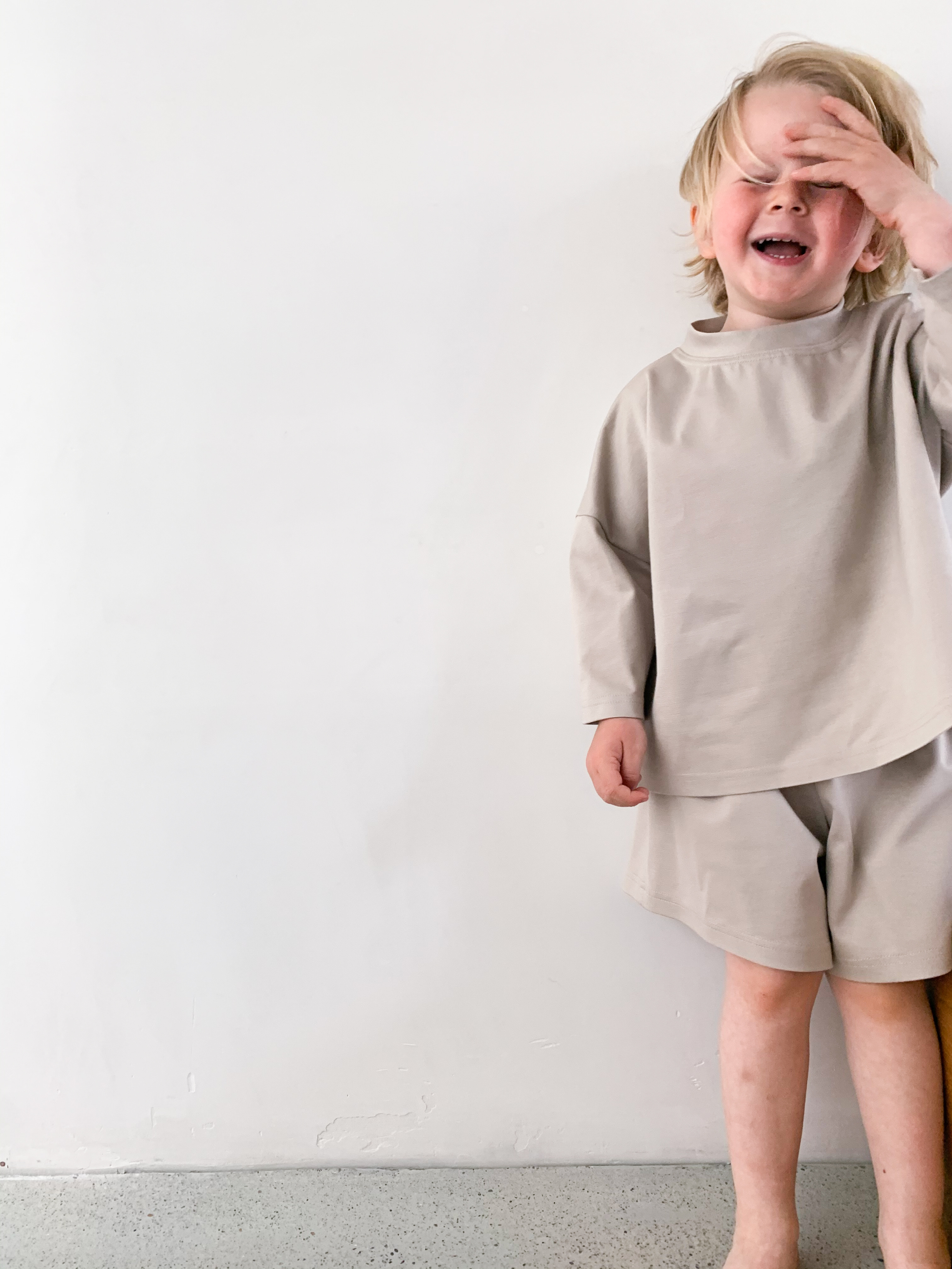 Beja Longsleeve in Beige