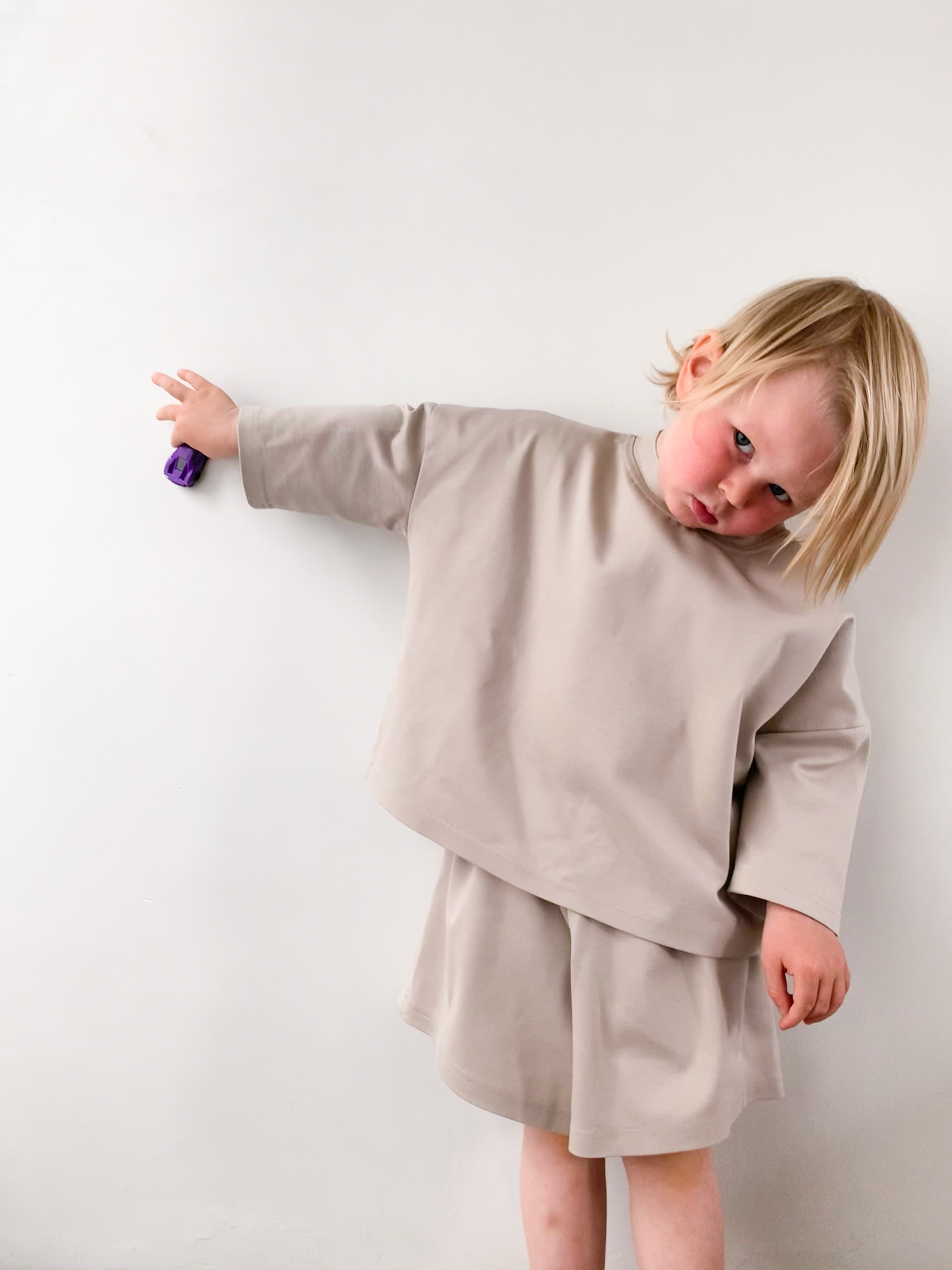 Beja Longsleeve in Beige