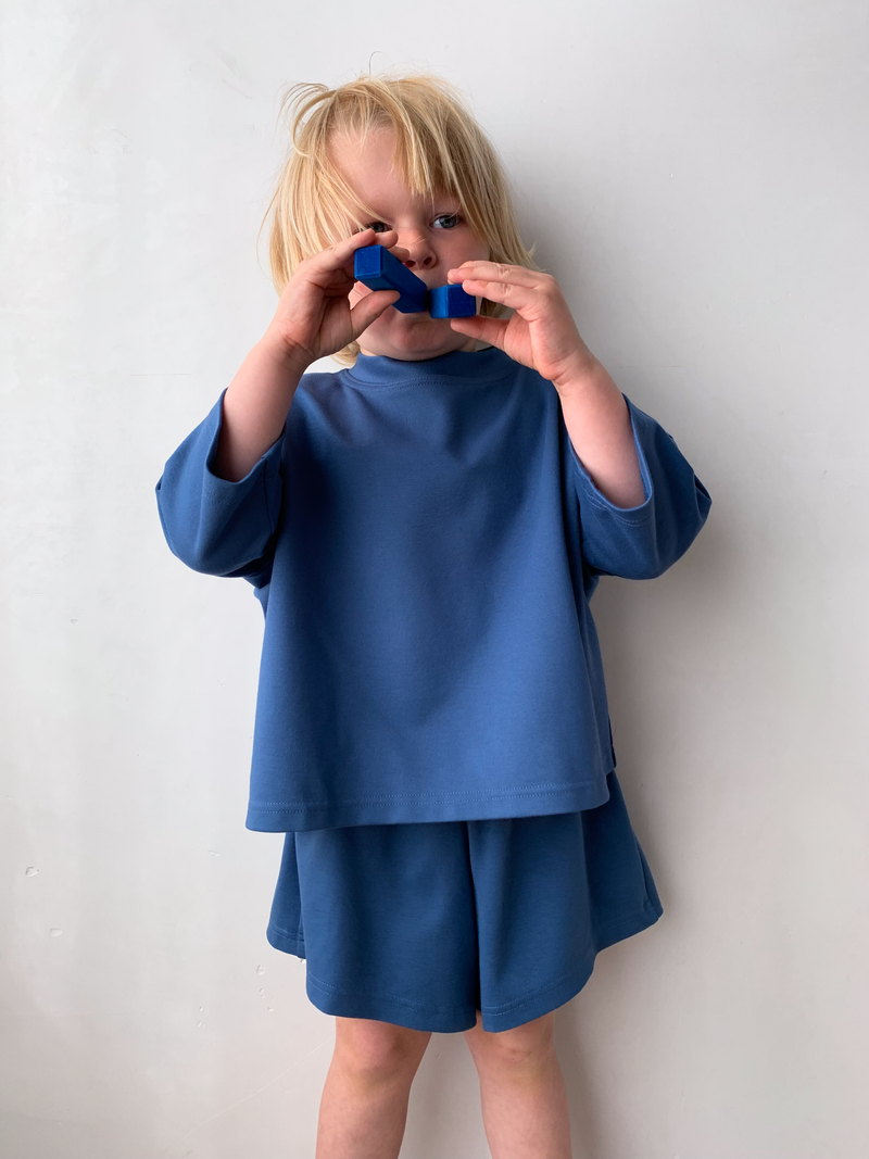 Beja Longsleeve in Blau