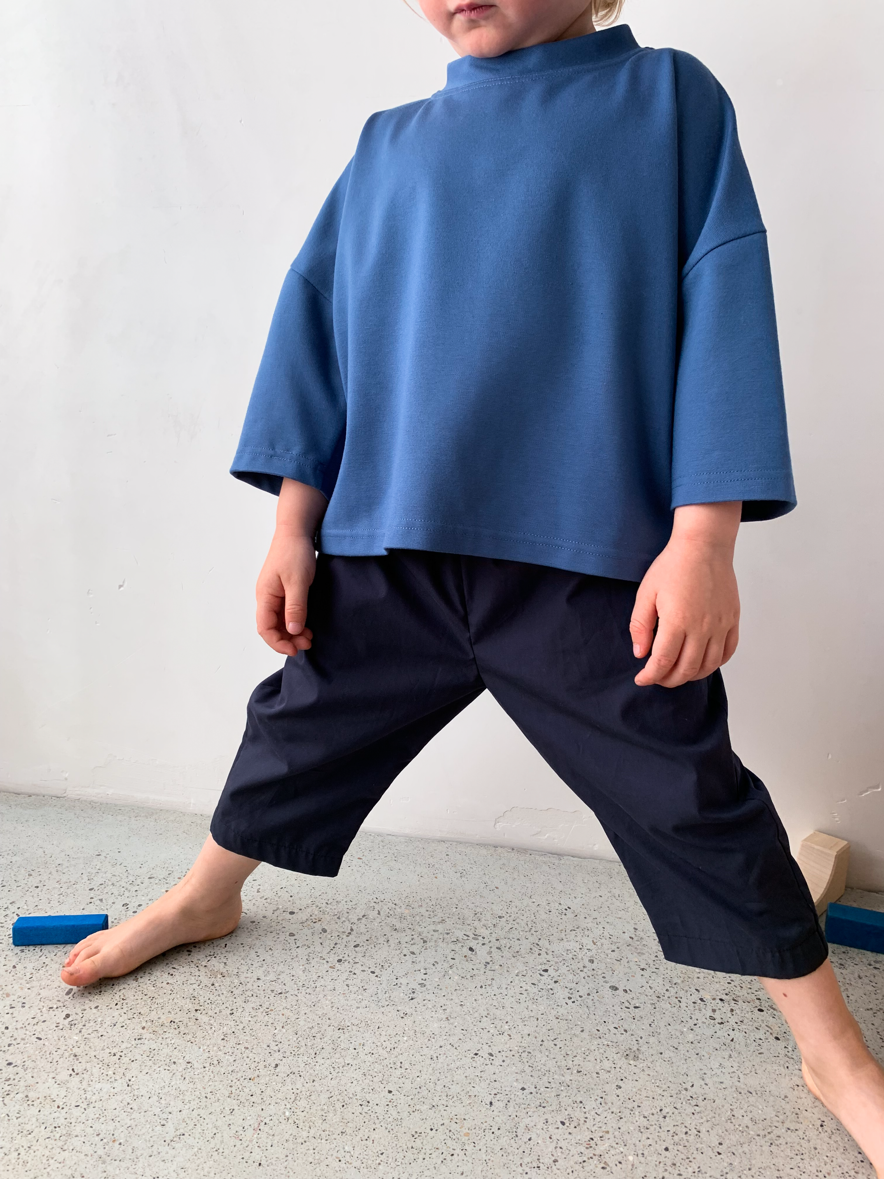 Pollo Pants in Navy