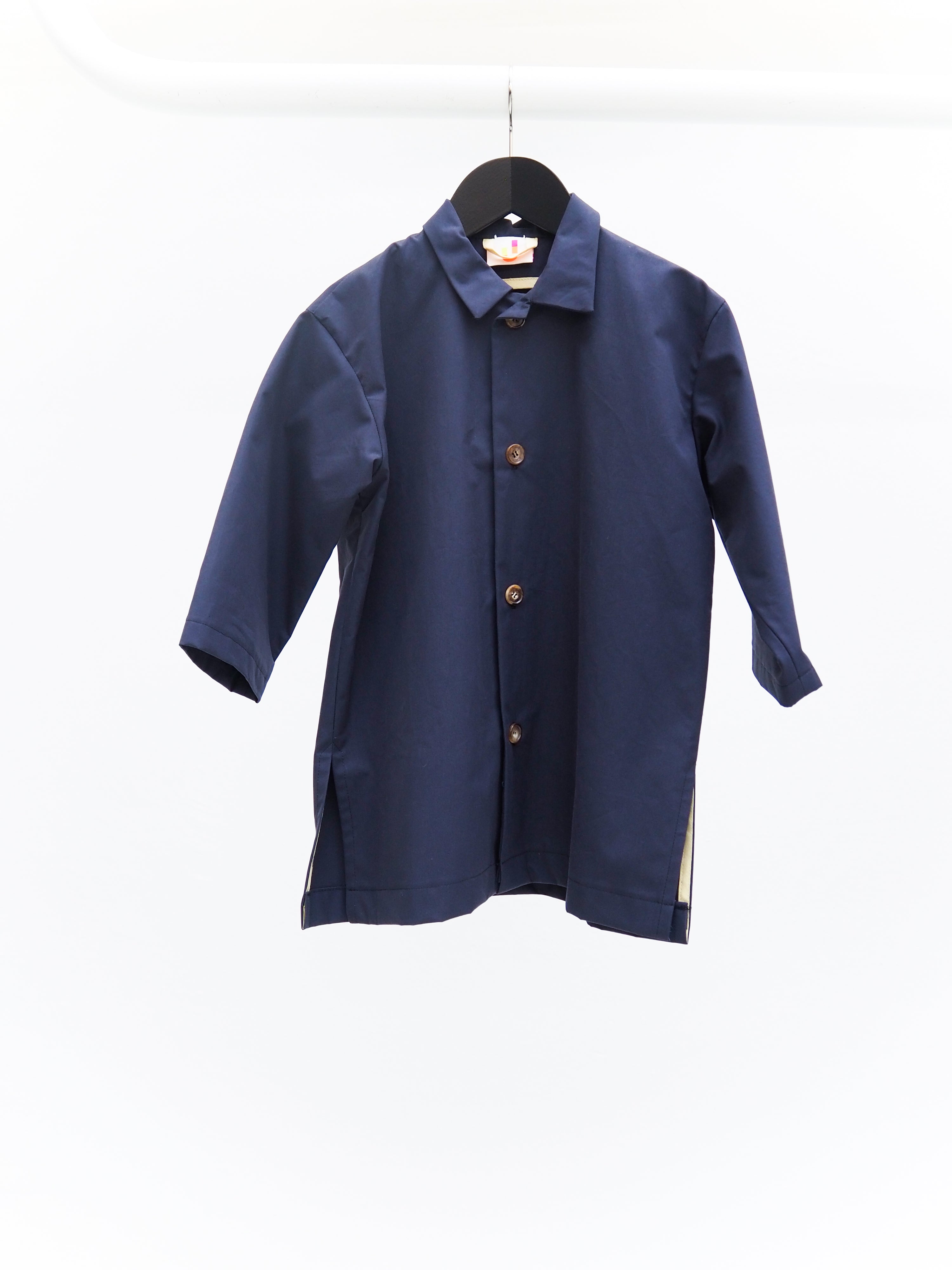 Gwentin Trenchcoat in Navy